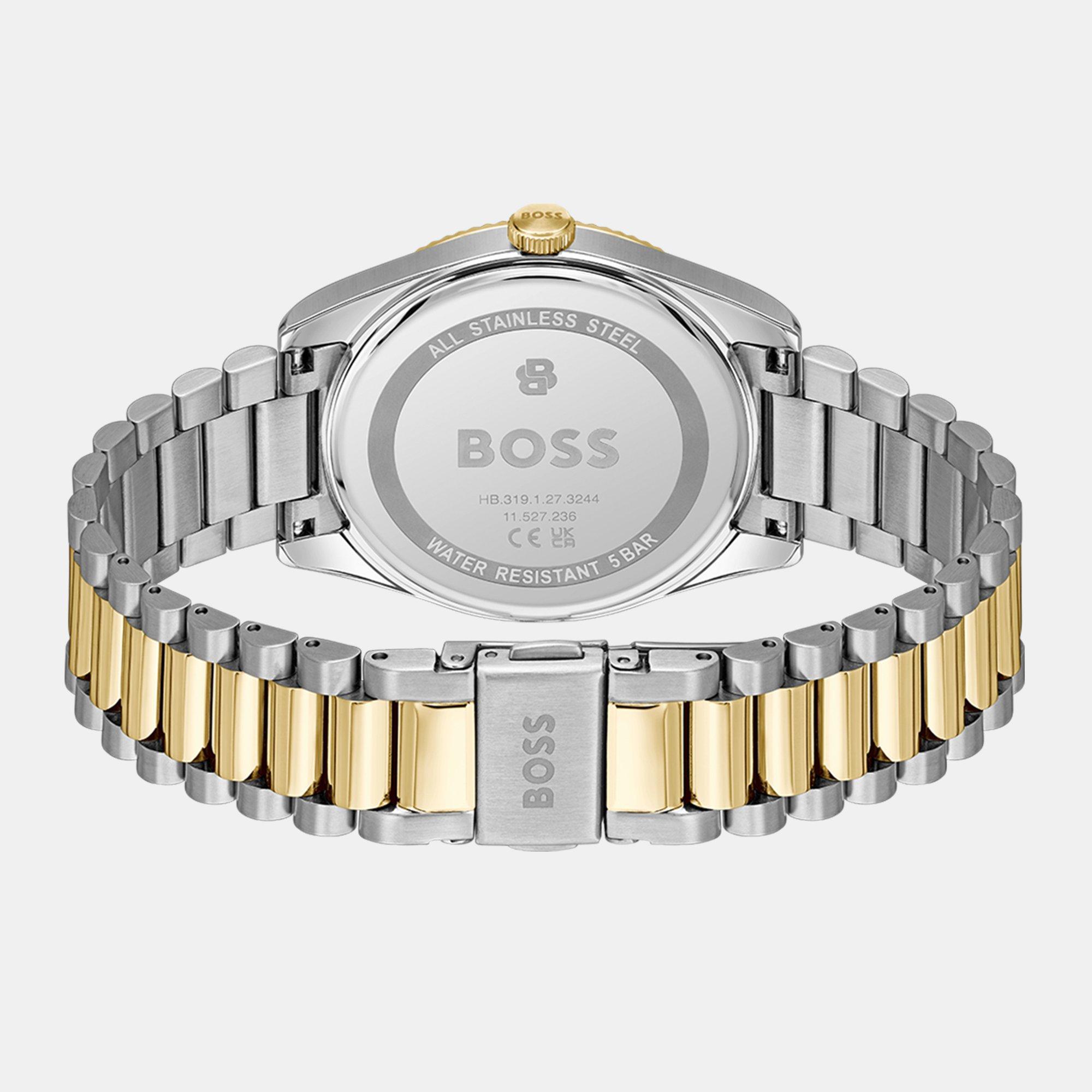Blue/Gold - Boss - Gents BOSS Cheswick Watch - 2