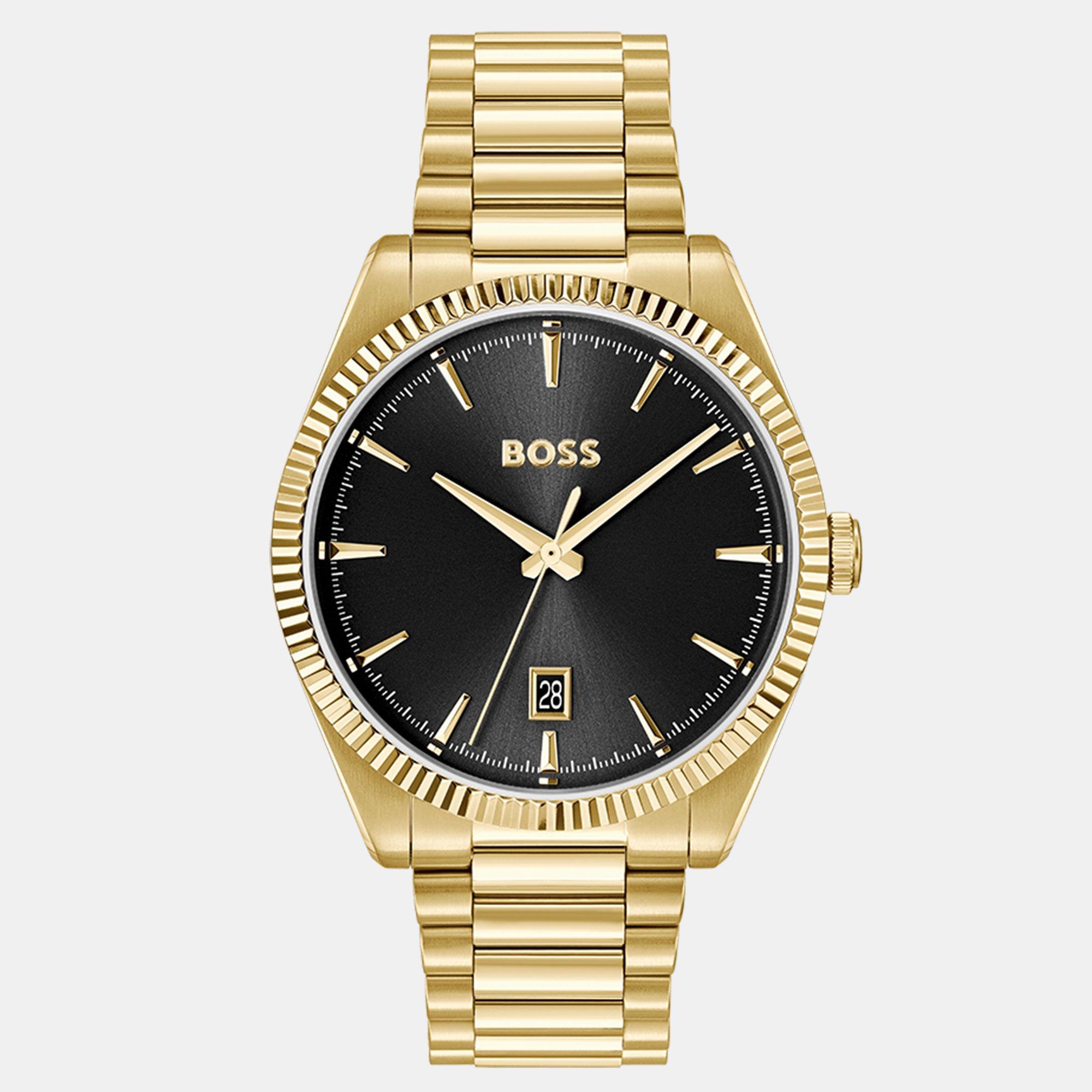 Black/Gold - Boss - Gents BOSS Cheswick Watch - 1