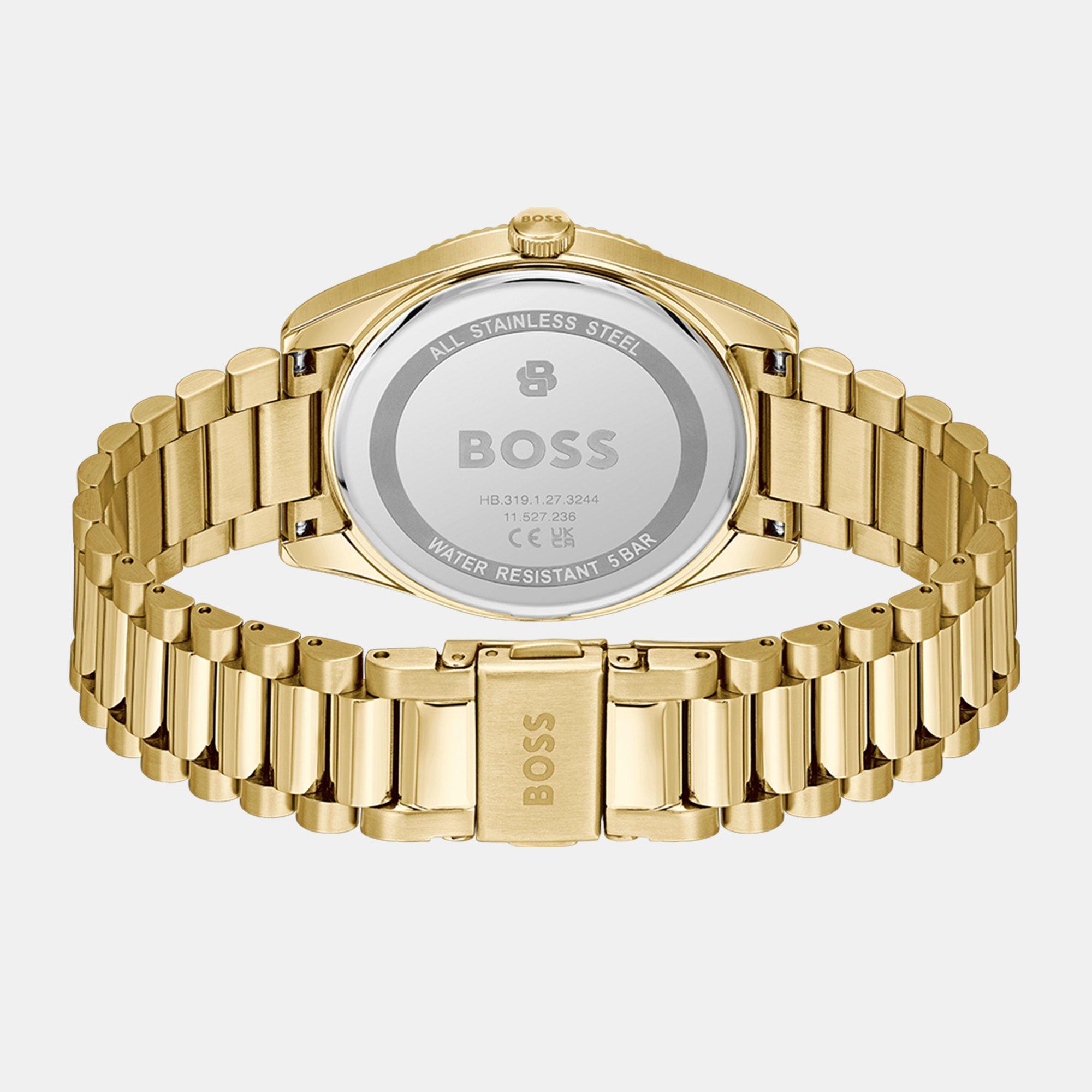 Black/Gold - Boss - Gents BOSS Cheswick Watch - 2