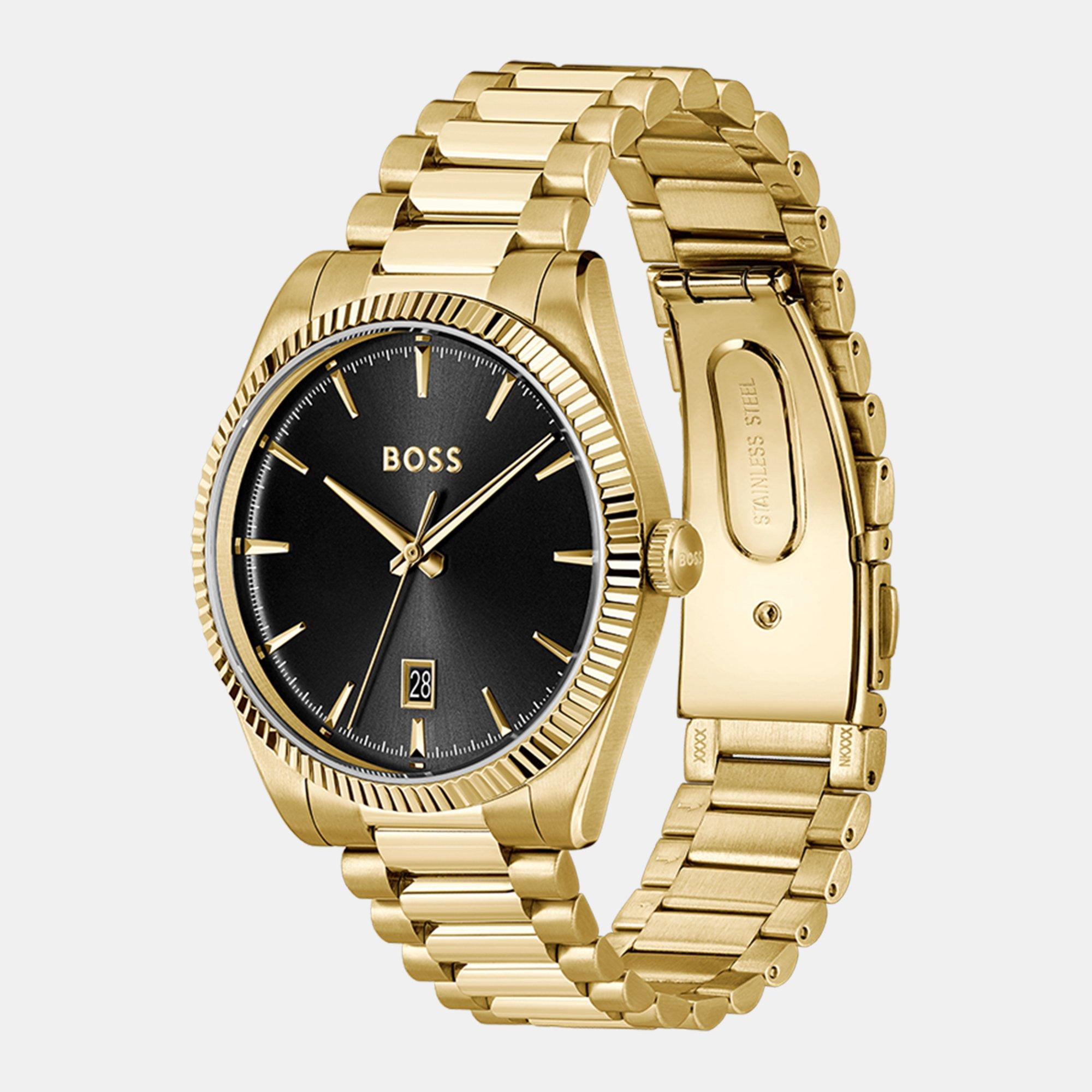 Black/Gold - Boss - Gents BOSS Cheswick Watch - 3