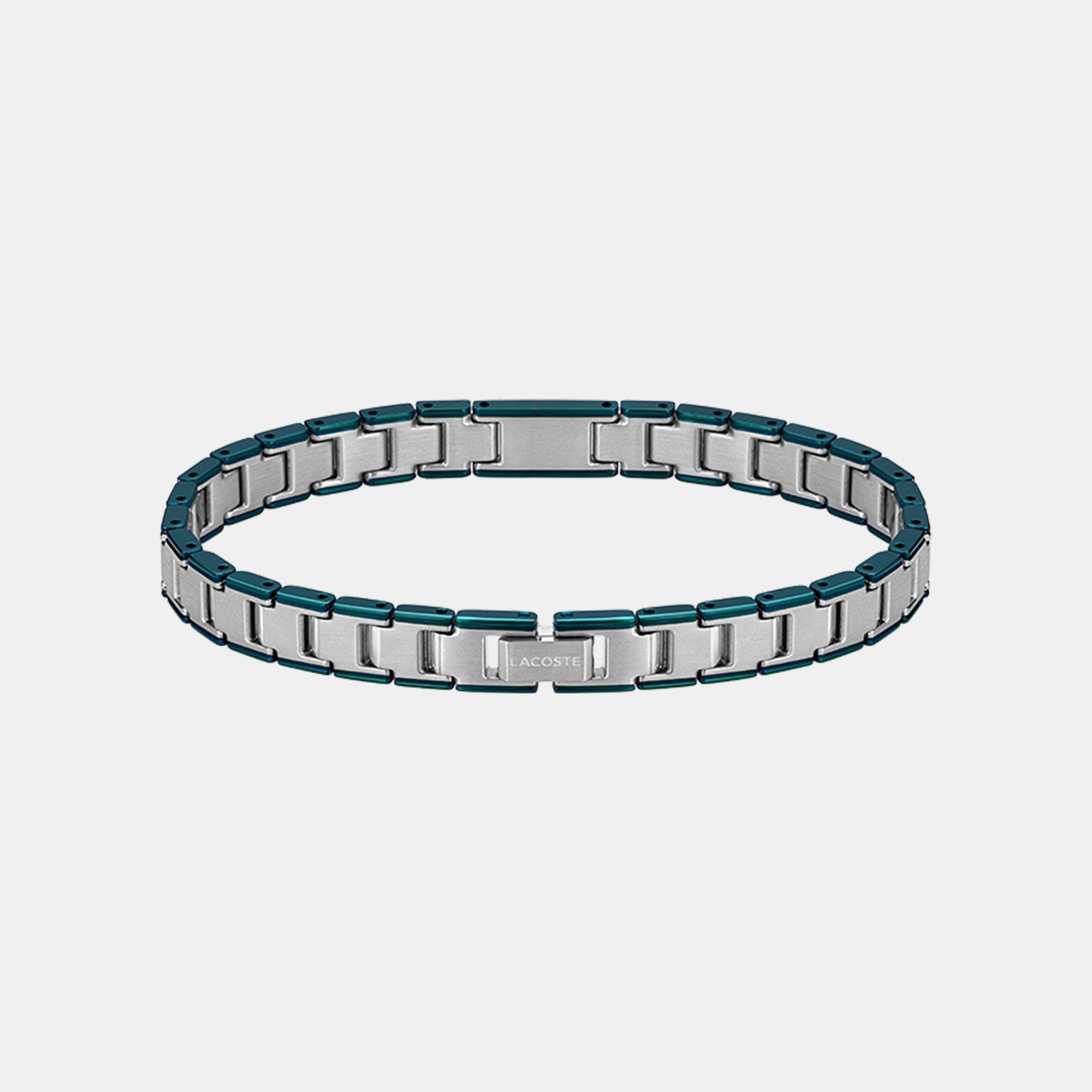 Silver - Lacoste - Lacoste Mens Metropole Edge  Bracelet - 2