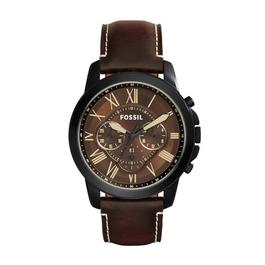 Fossil Grant Chronograph Brown Leather Watch FS5088