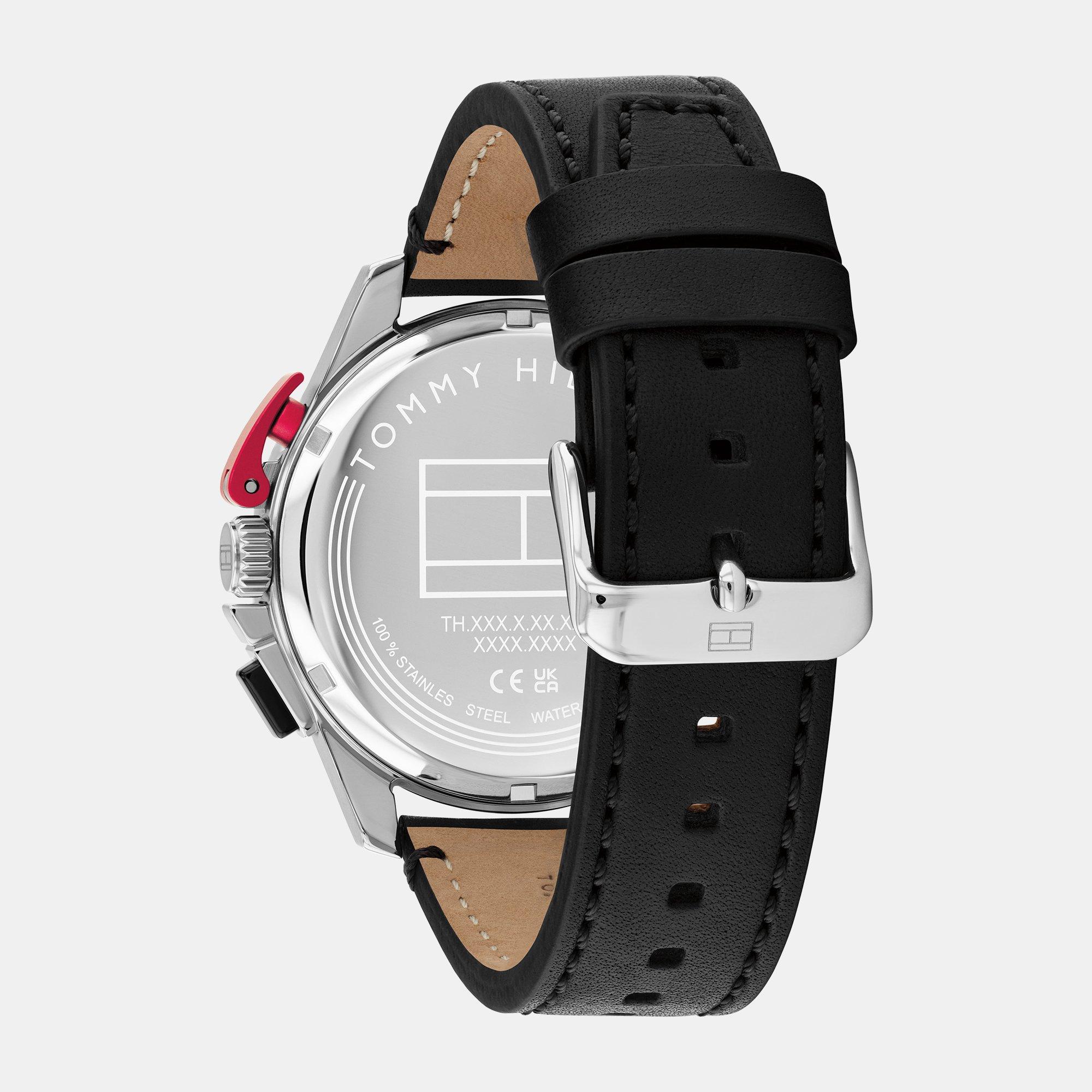 Black /Silver - Tommy Hilfiger - Tommy Hilfiger Mens Watch - 3