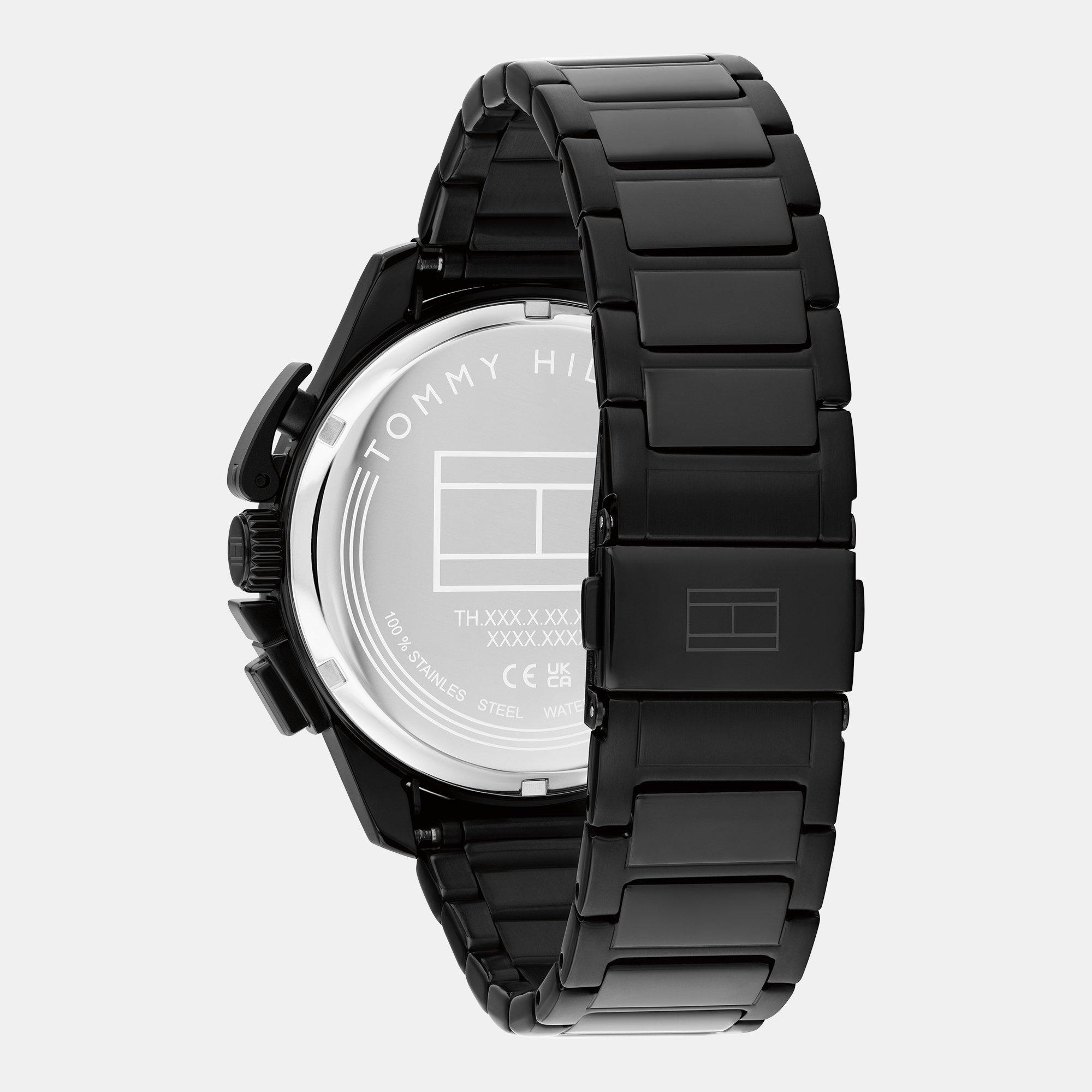 Black/Black - Tommy Hilfiger - Tommy Hilfiger Mens Watch - 3