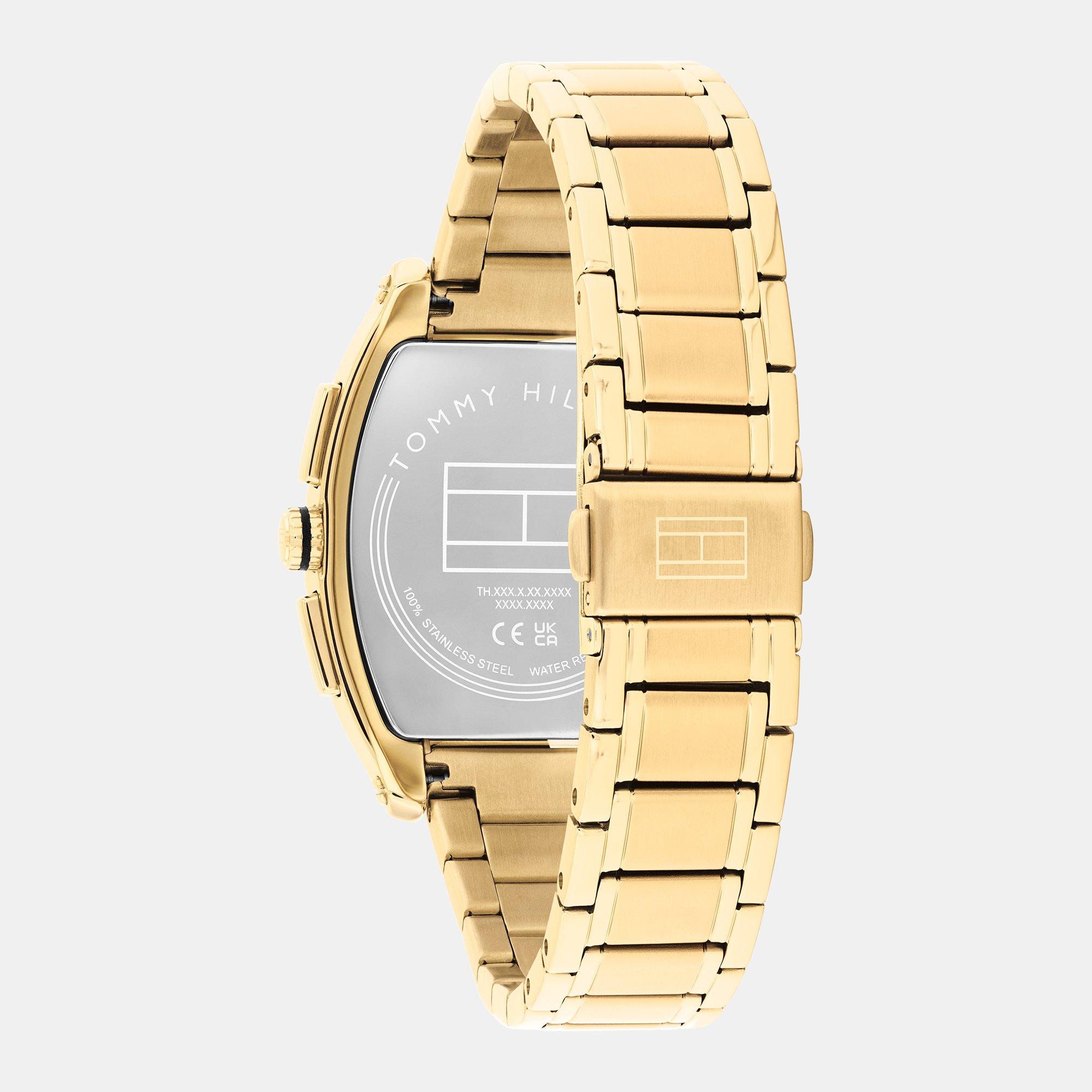 Black/Gold - Tommy Hilfiger - Tommy Hilfiger Mens Bracelet Watch - 3