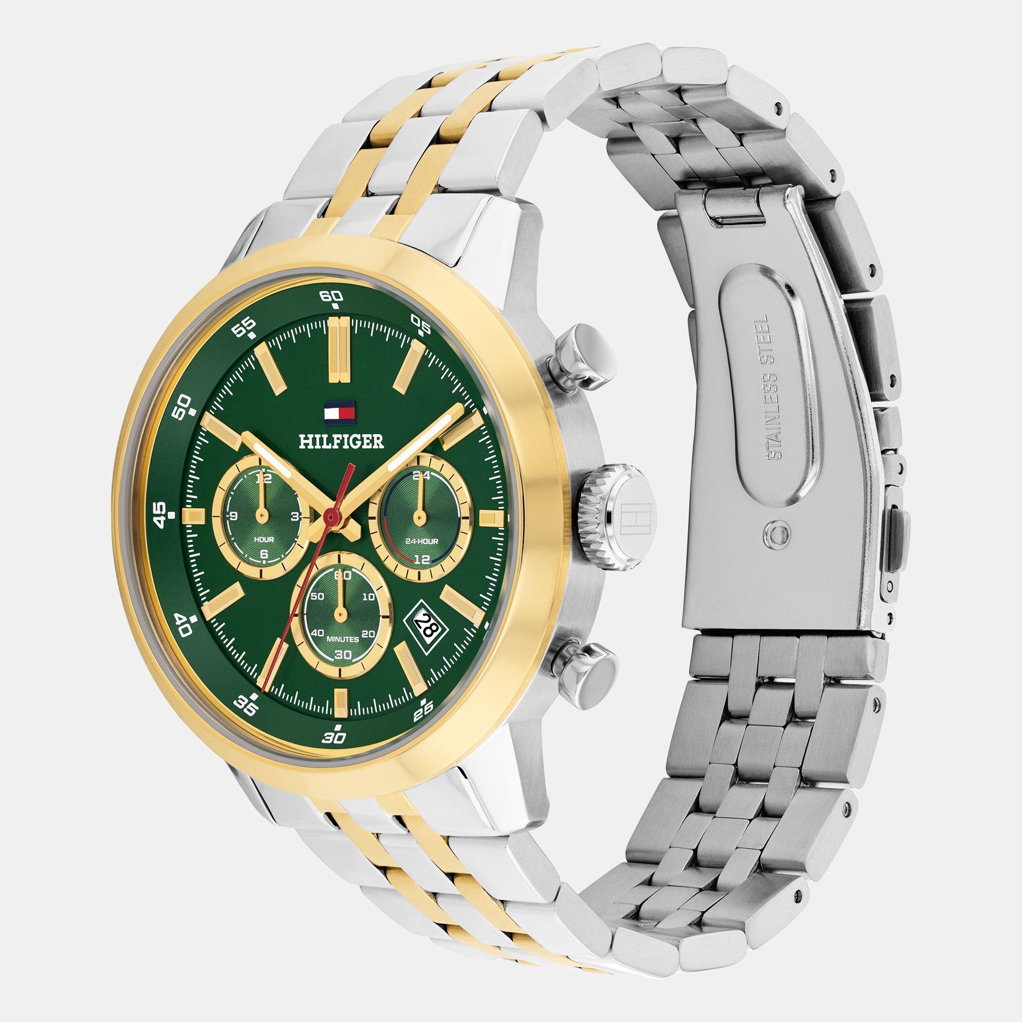 Green/Gold - Tommy Hilfiger - Tommy Hilfiger Mens Watch - 2
