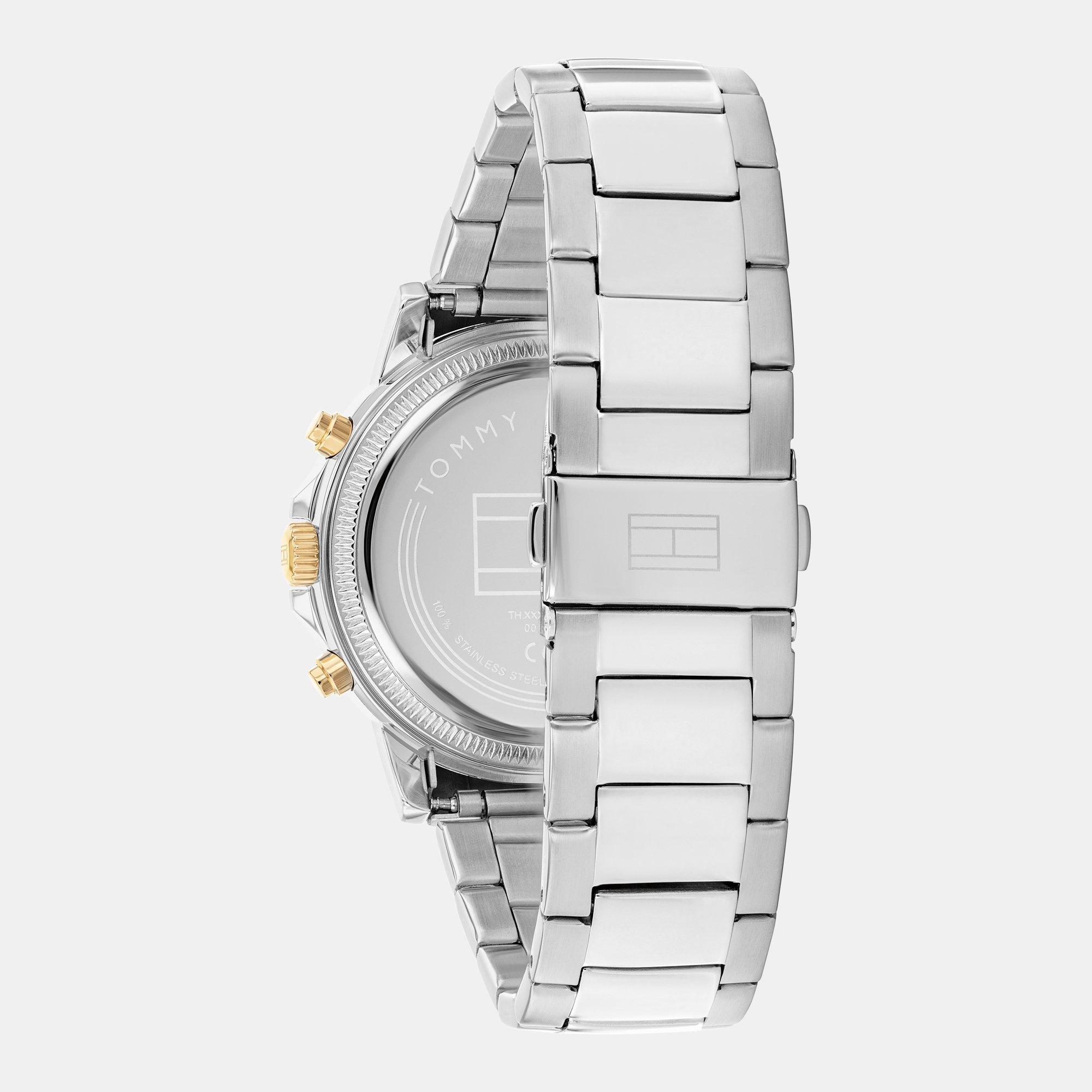 Green/Gold - Tommy Hilfiger - Tommy Hilfiger Mens Stainless Steel Bracelet Watch - 2