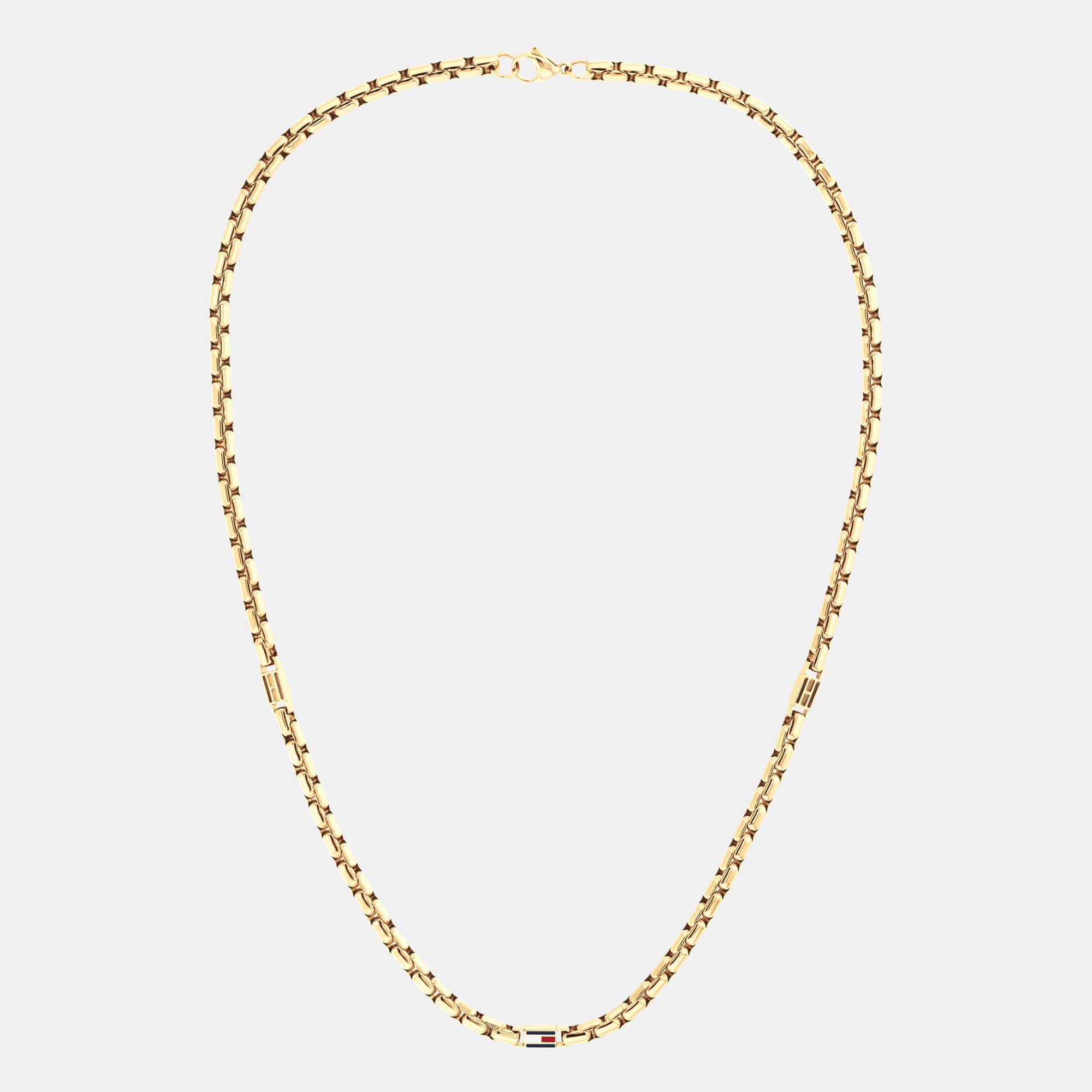 Gold - Tommy Hilfiger - Tommy Hilfiger Men’s Necklace - 2