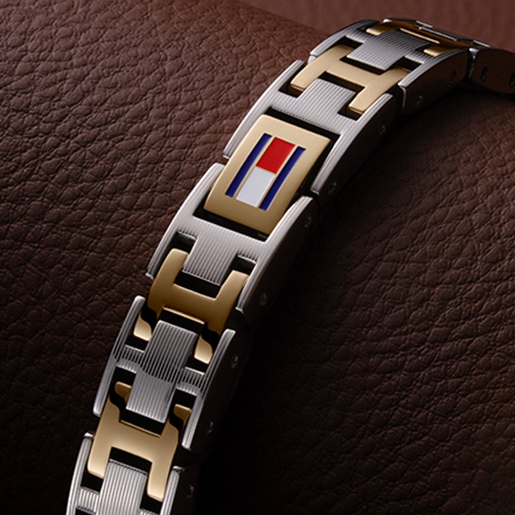 Silver - Tommy Hilfiger - Tommy Hilfiger Men’s Bracelet - 2