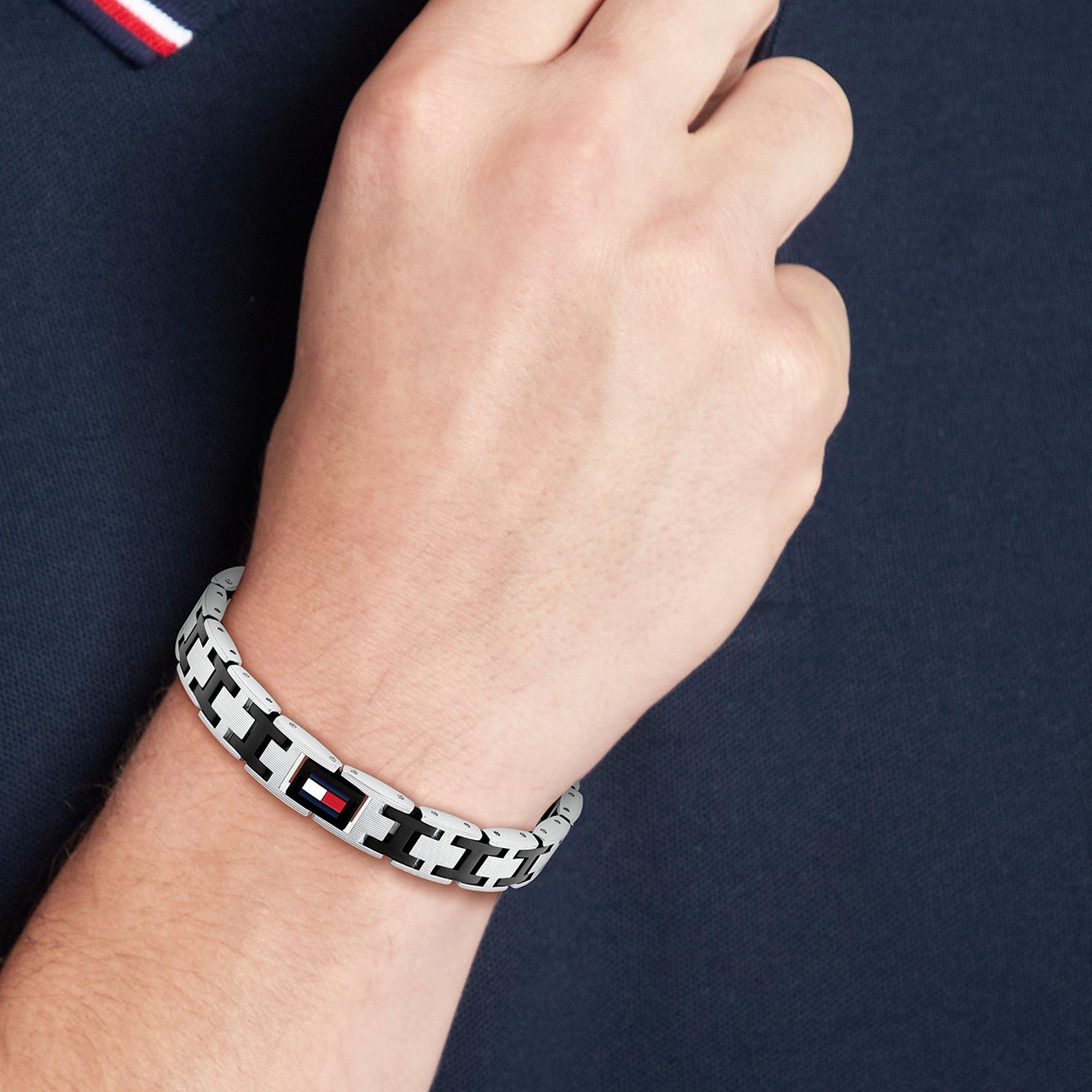 Silver - Tommy Hilfiger - Tommy Hilfiger Men’s Bracelet - 2