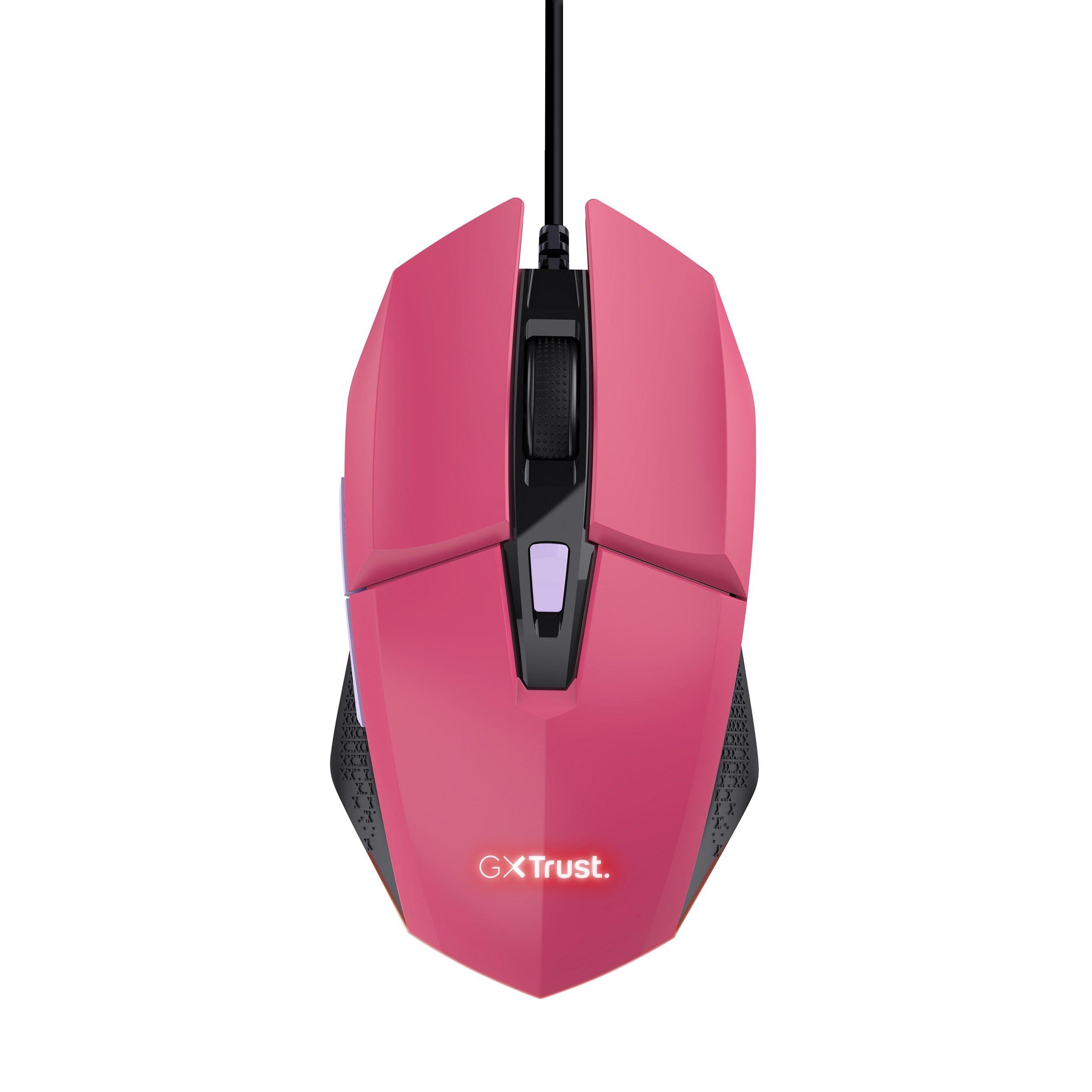 Pink - Trust - Trust GXT 109P Felox Gaming Mouse - Pink - 1