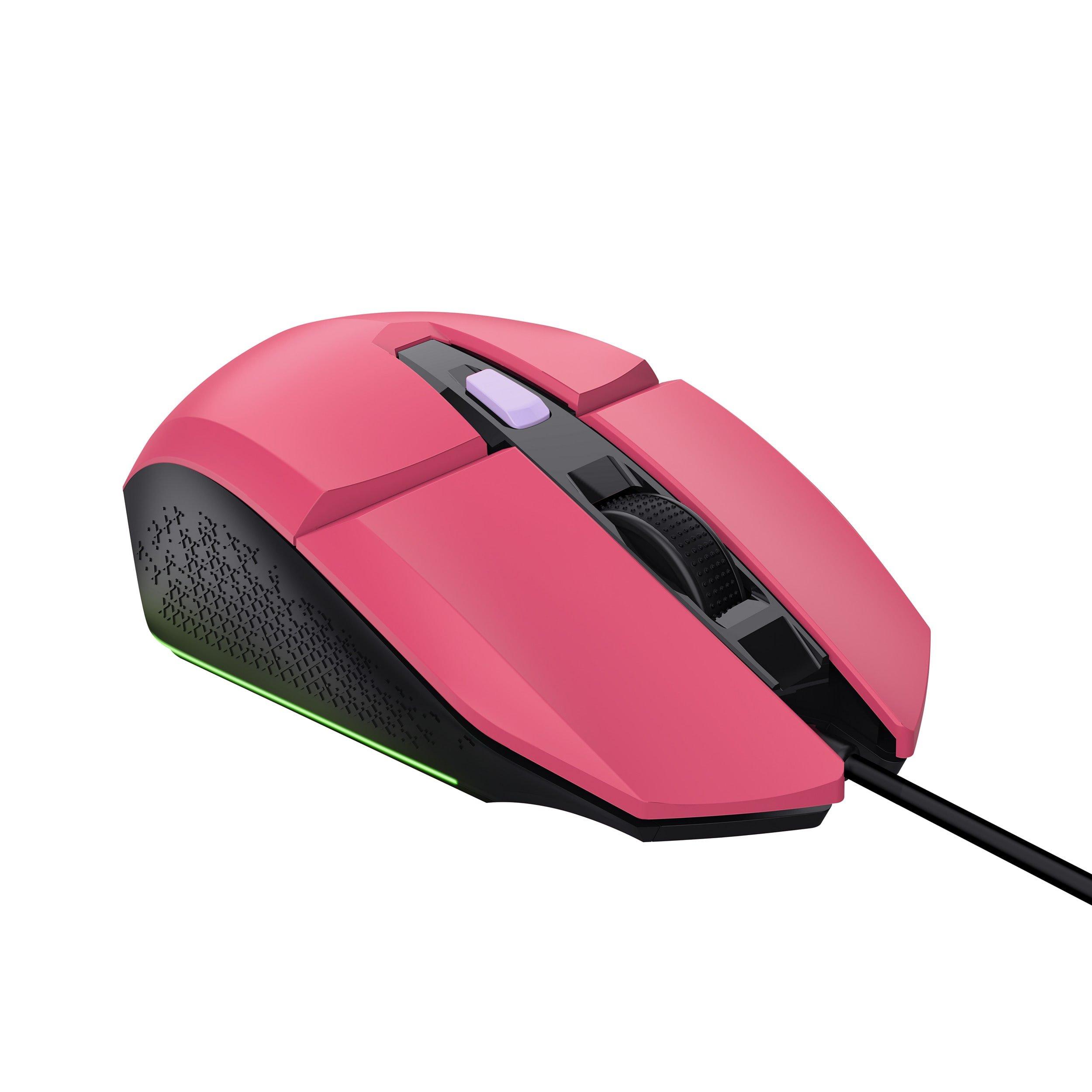 Pink - Trust - Trust GXT 109P Felox Gaming Mouse - Pink - 8