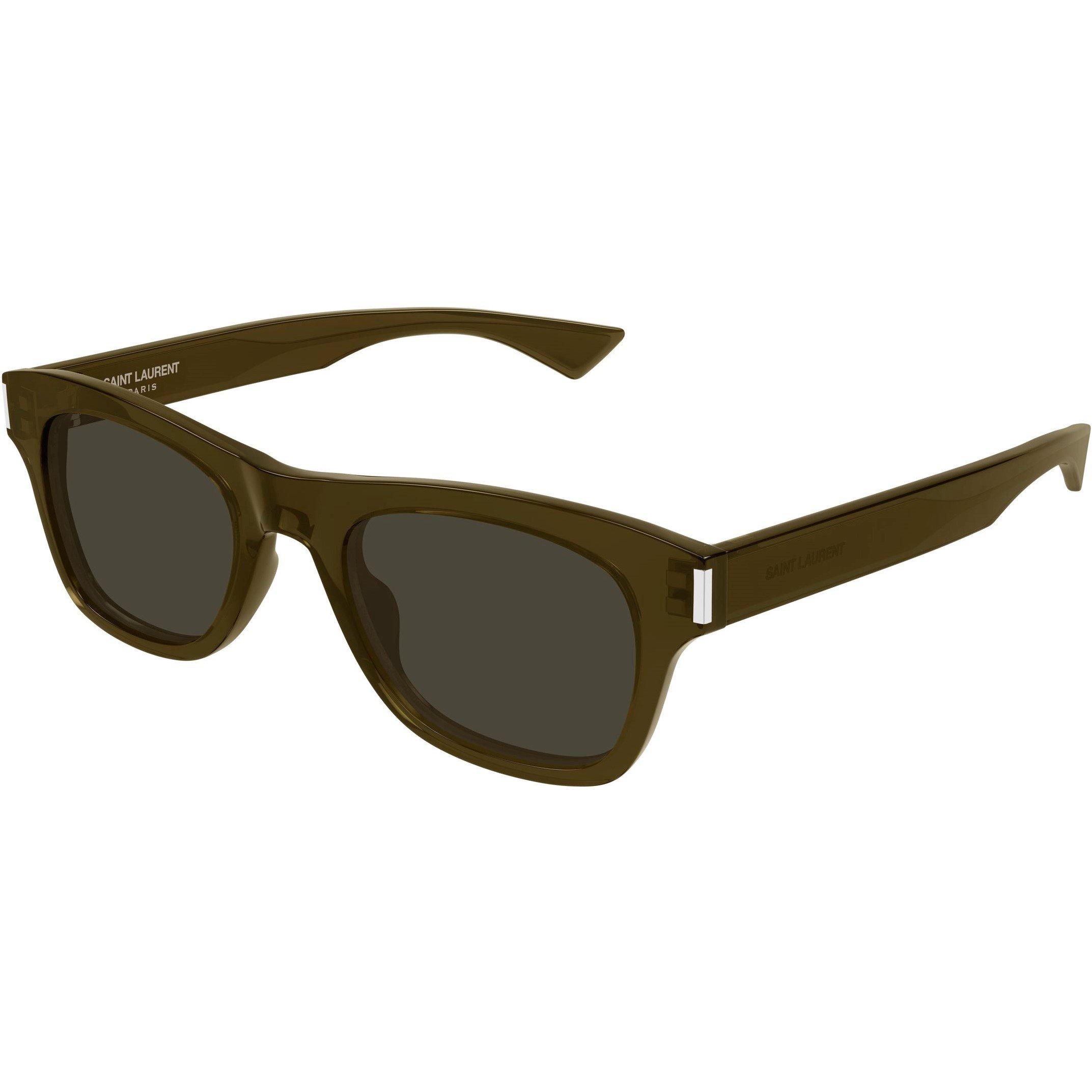 Saint Laurent Men's Sl 877 Aviator Sunglasses - Brown