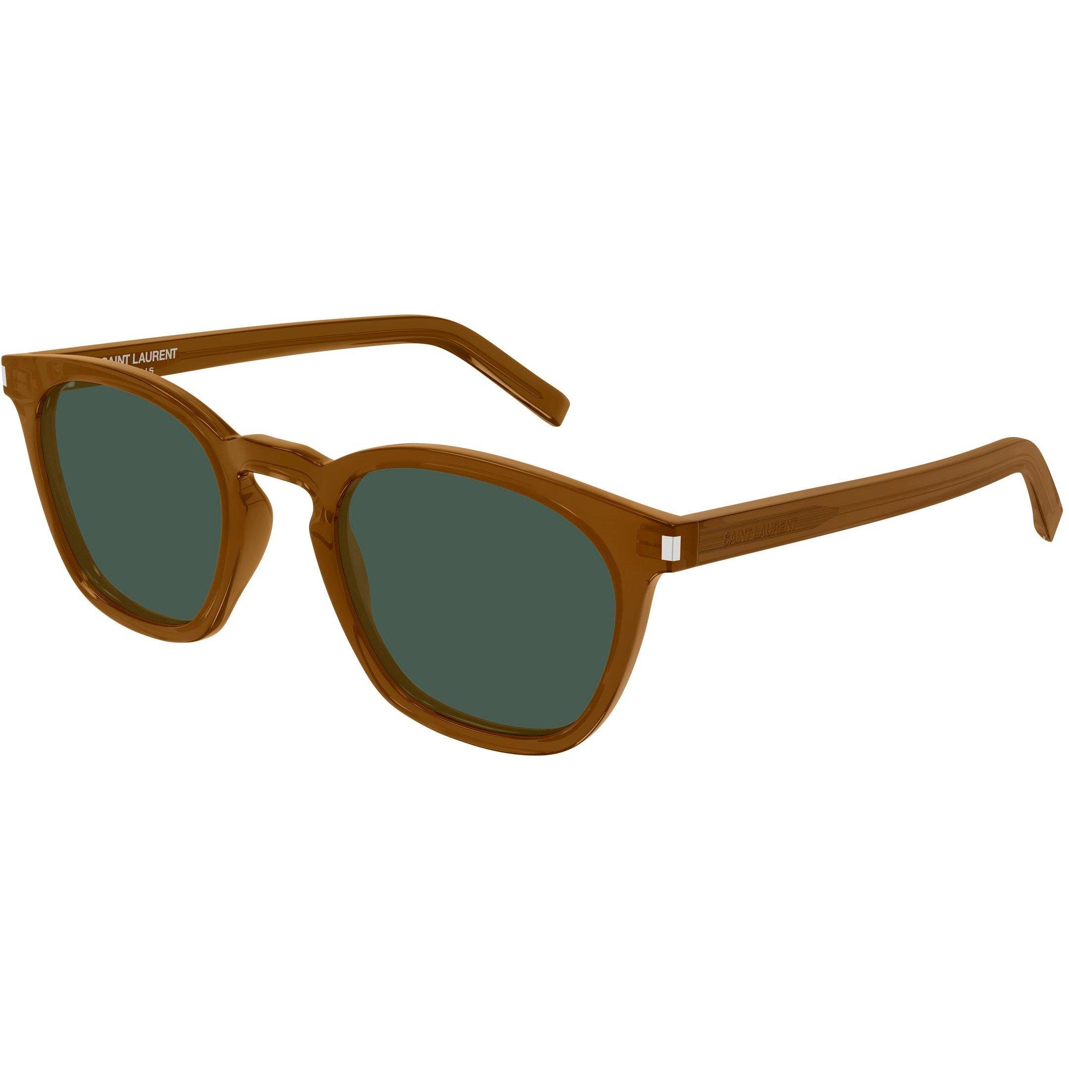 Saint Laurent Men's Sl 28 Aviator Sunglasses - Brown
