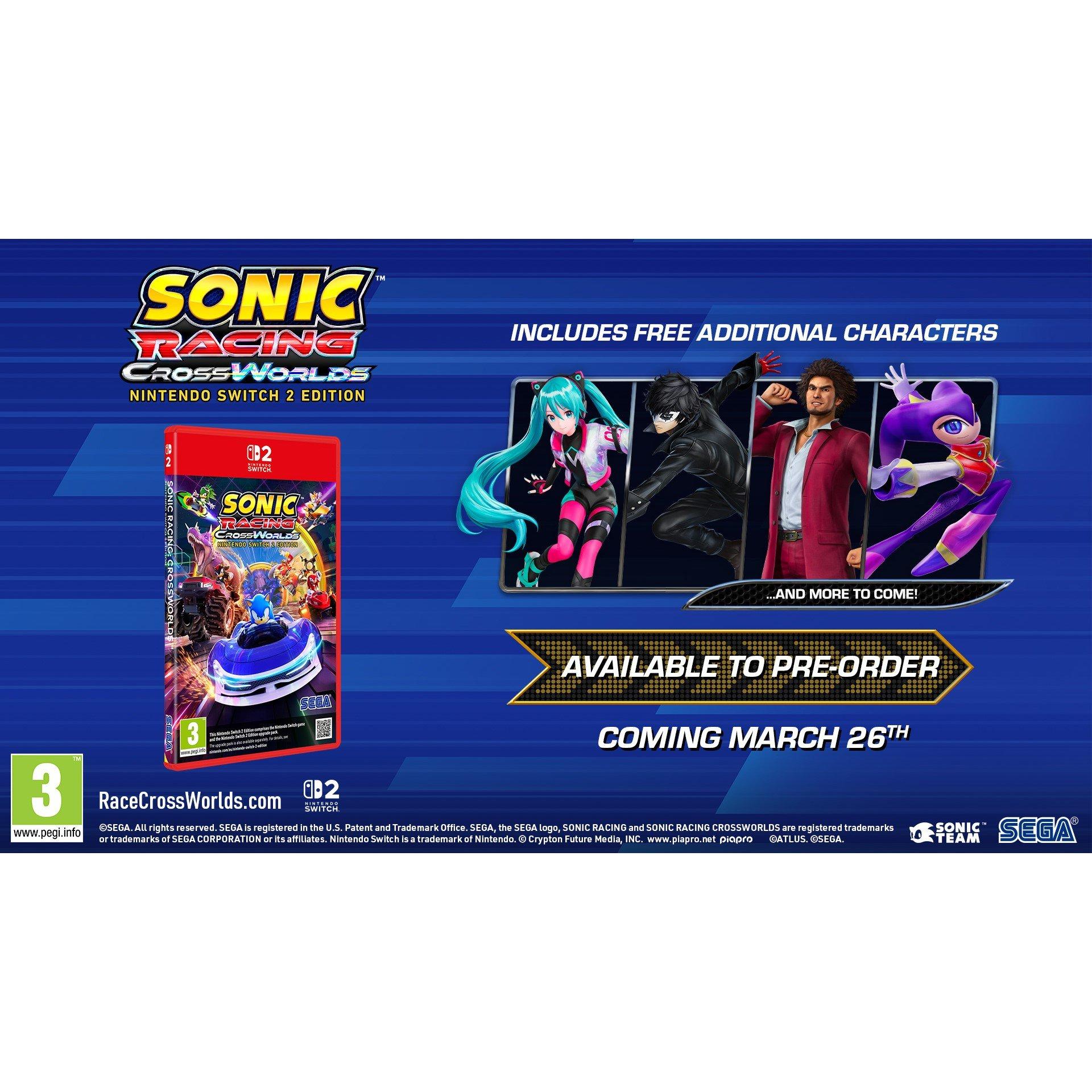 NS2 - SEGA - Sonic Racing: Crossworlds - 2