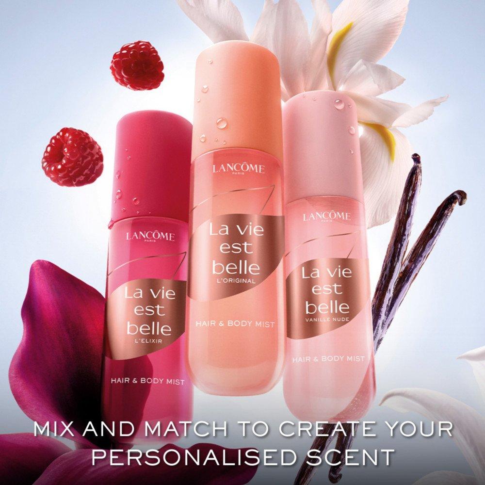 Clear - Lancome - Lancome La Vie Est Belle LOriginal Hair and Body Mist Gourmand Floral 100ml - 6