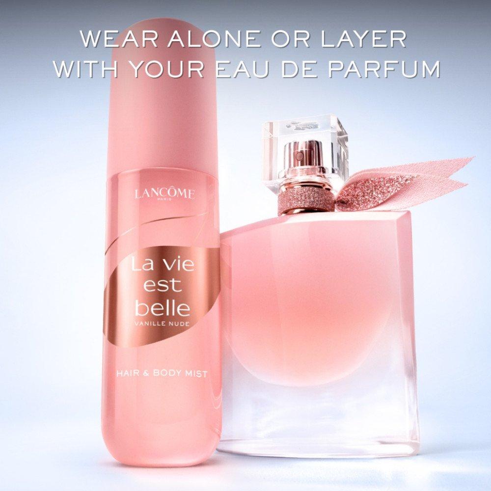 Clear - Lancome - Lancome La Vie Est Belle Vanille Nude Hair and Body Mist - 4