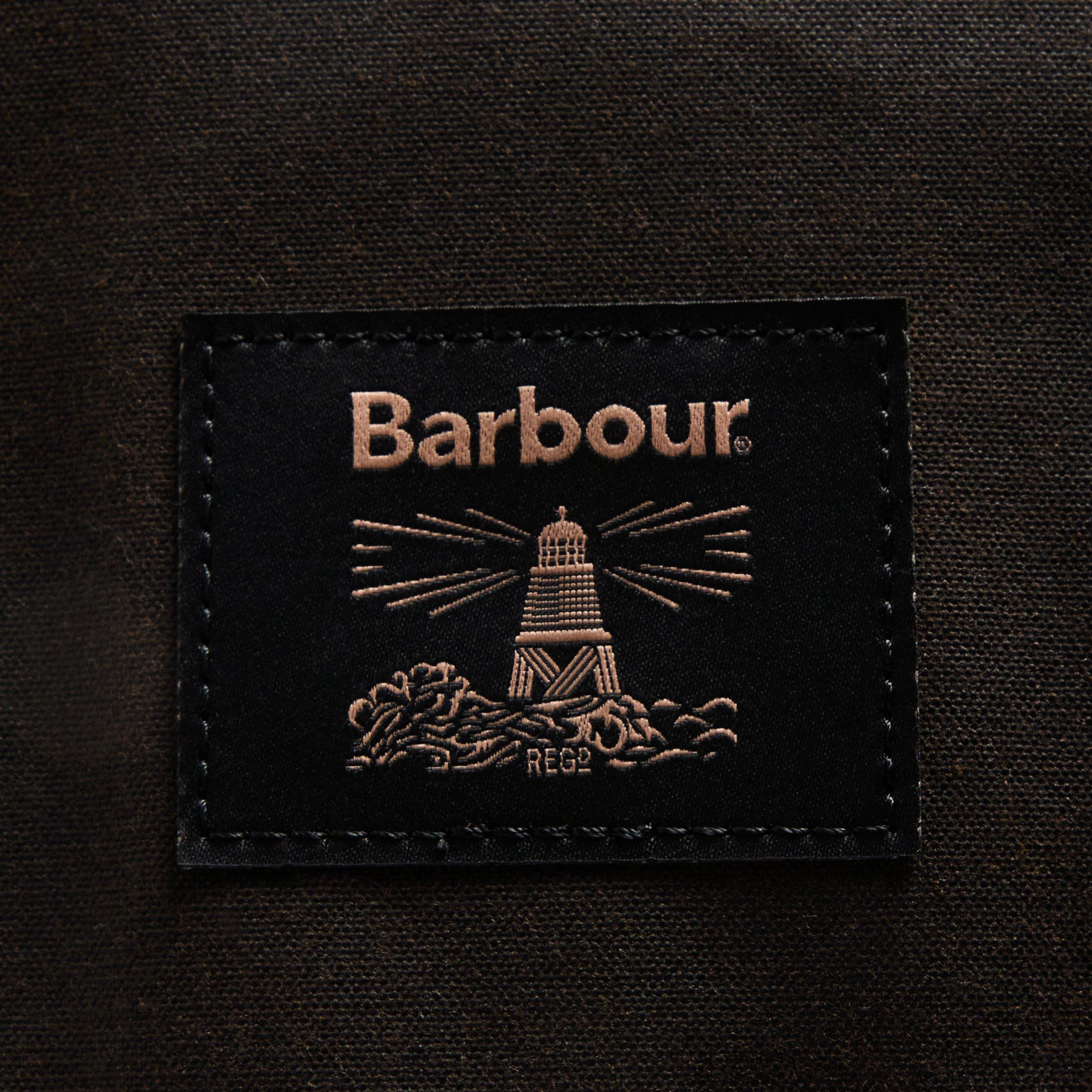 Olive/Beacon - Barbour - Field Waxed Satchel - 3