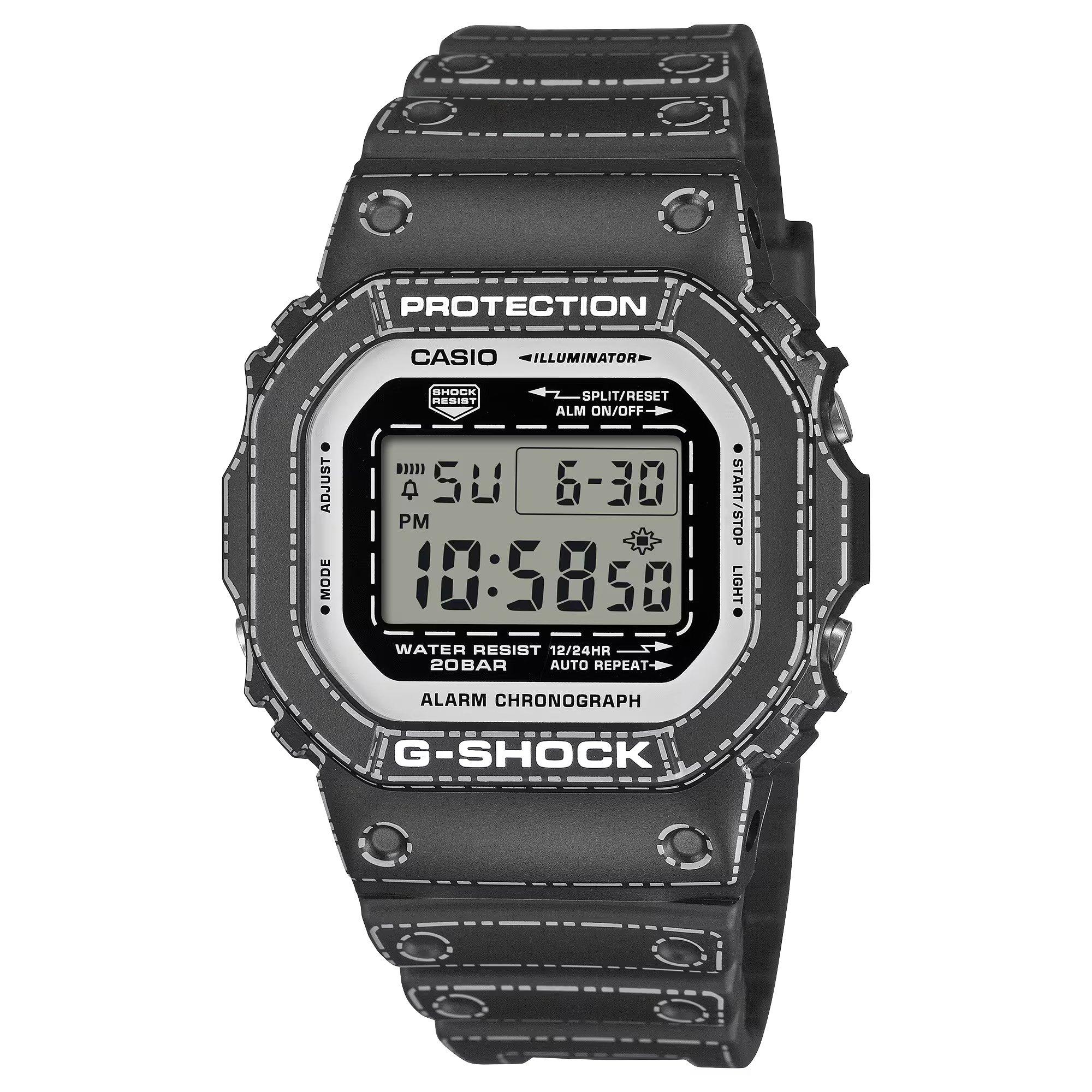 Black - G Shock - DW-5600RGM-1ER Digital Watch - 1