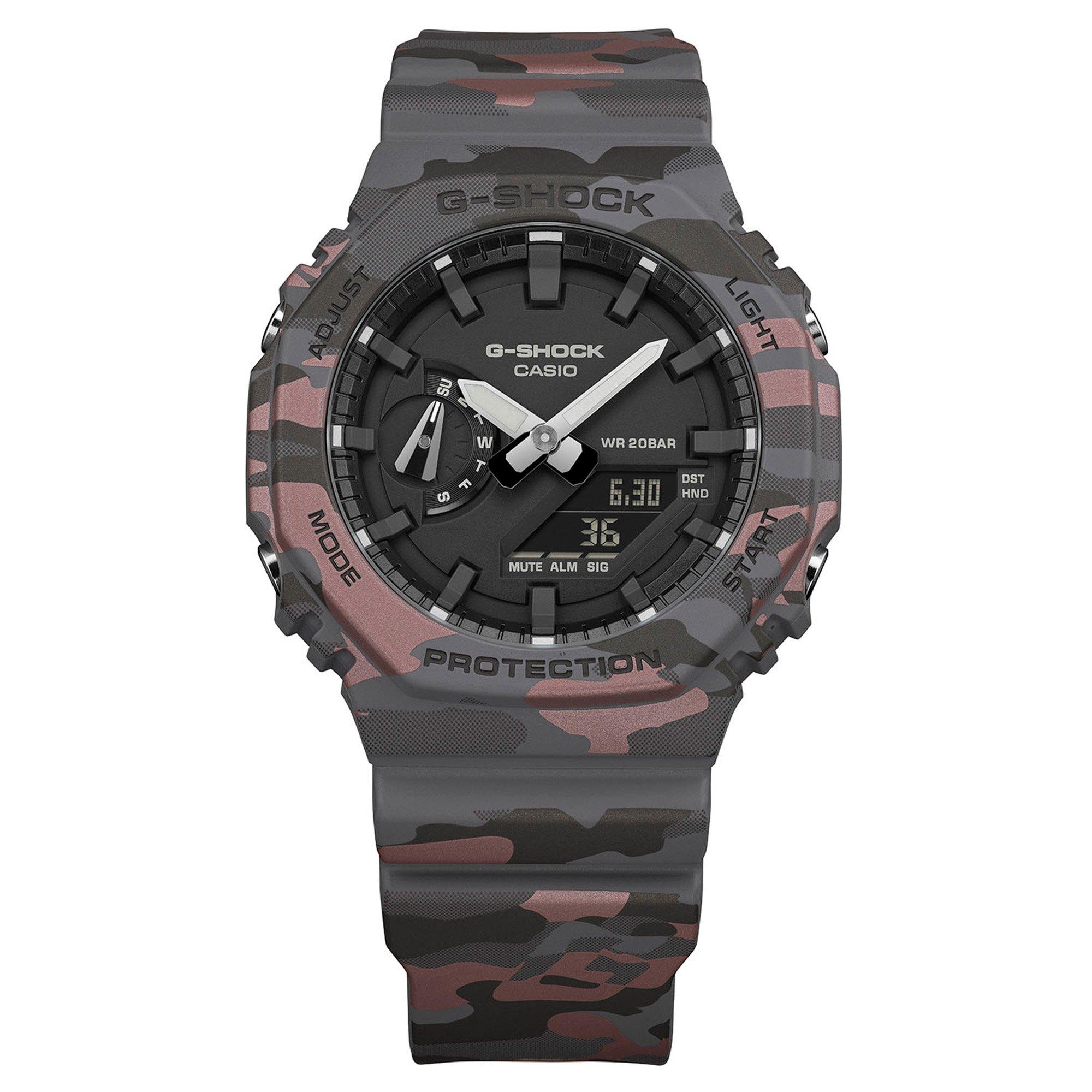 G Shock GA-2100CM Digital Watch - Camouflage