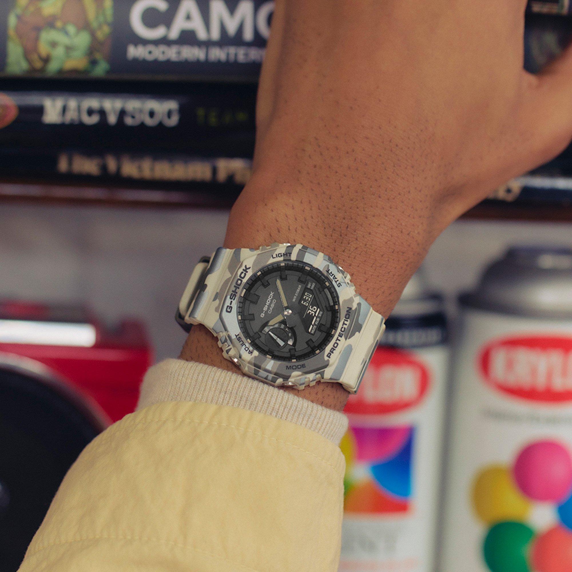 G-SHOCK GA-2100 ホワイト Analog Digital Casio G Shock Ga 2100 White Casio G-SHOCK 2100