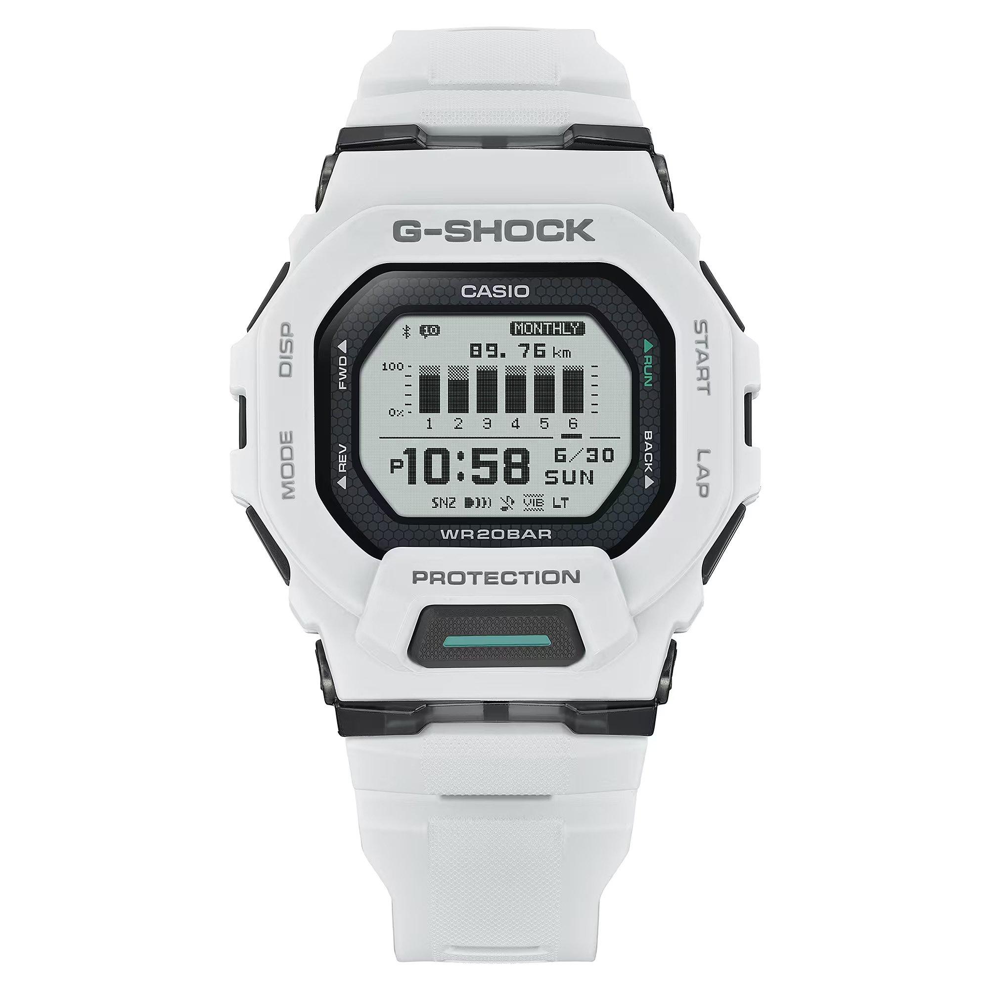 White - G Shock - Mens GBD-200 Watch - 2