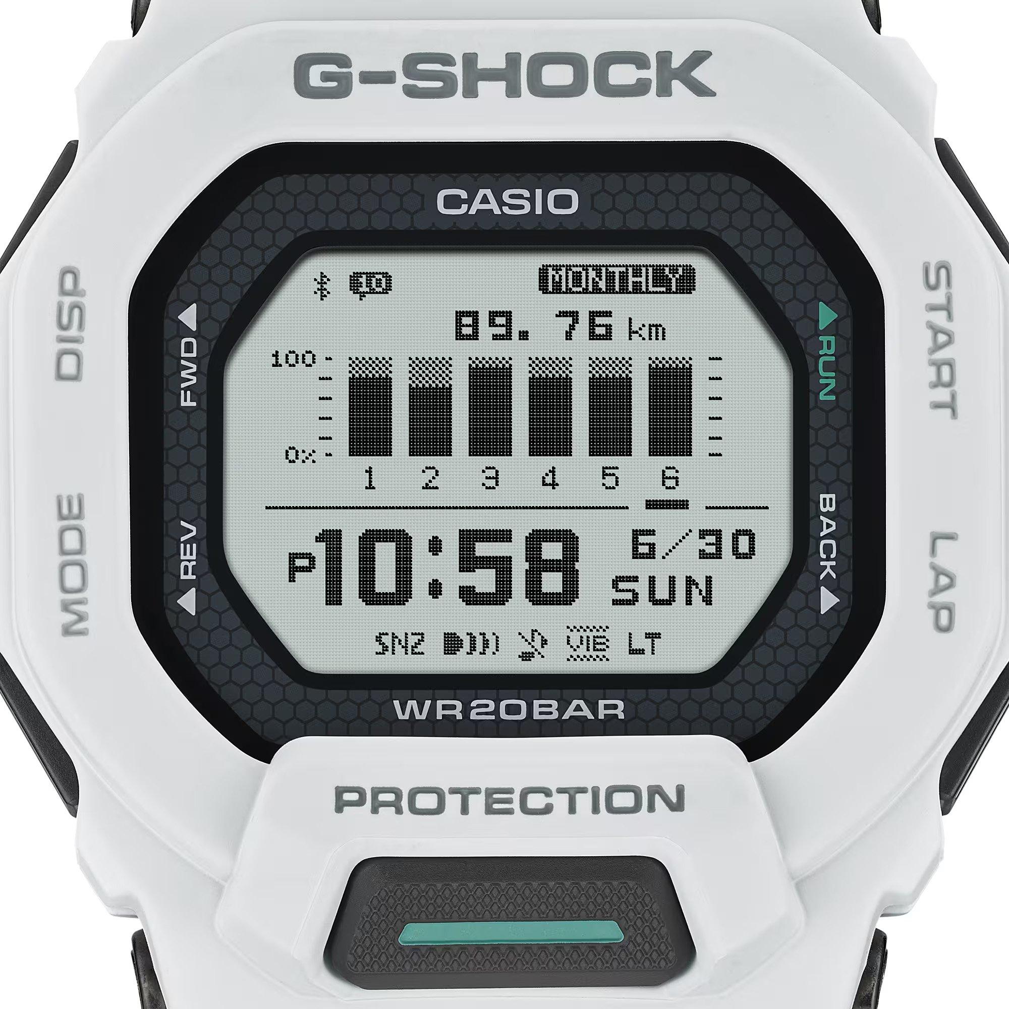 White - G Shock - Mens GBD-200 Watch - 4
