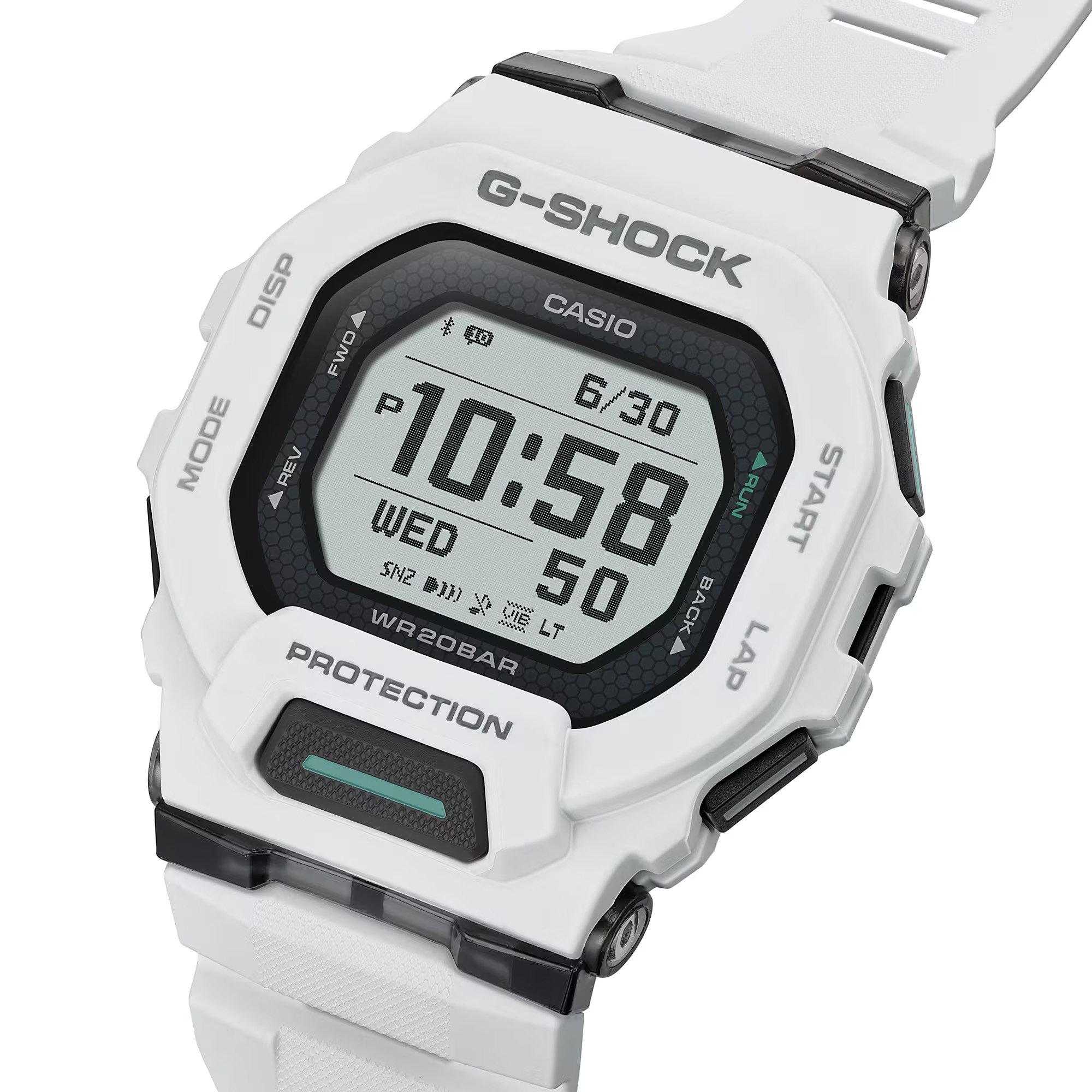 White - G Shock - Mens GBD-200 Watch - 6