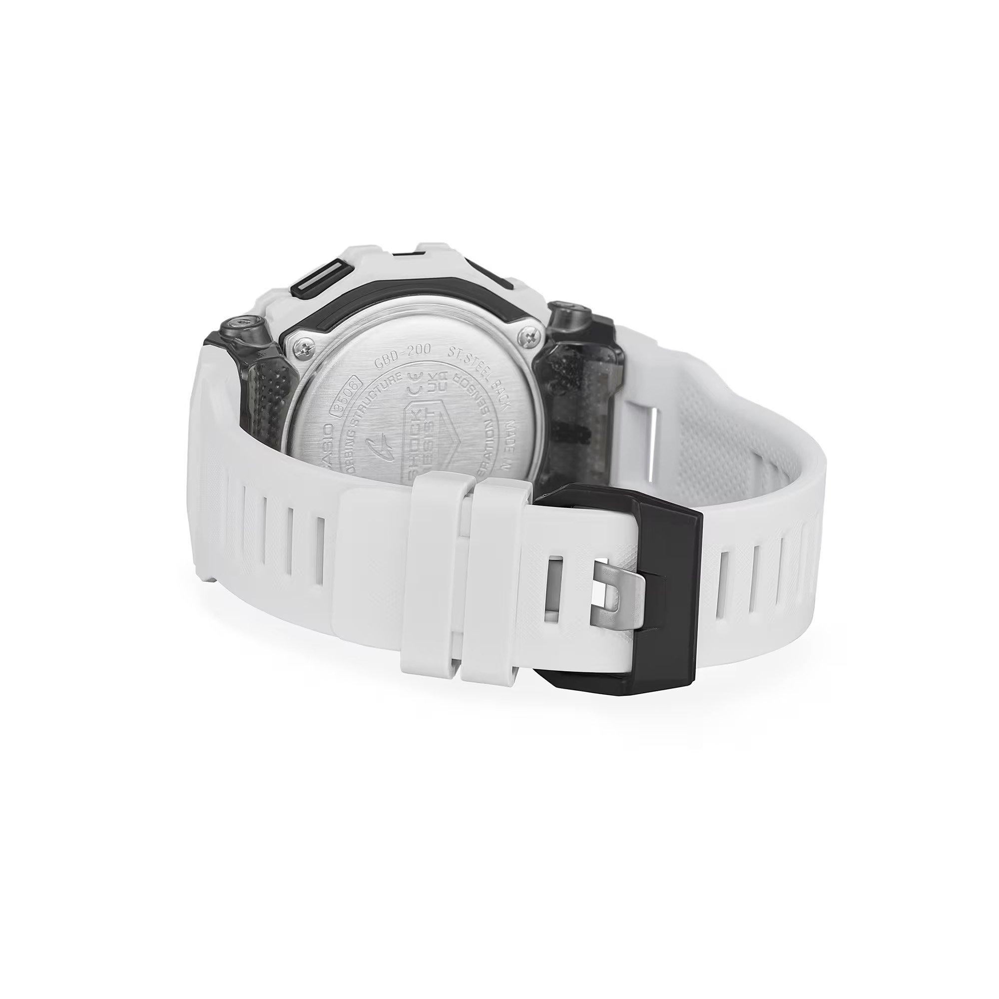 White - G Shock - Mens GBD-200 Watch - 8
