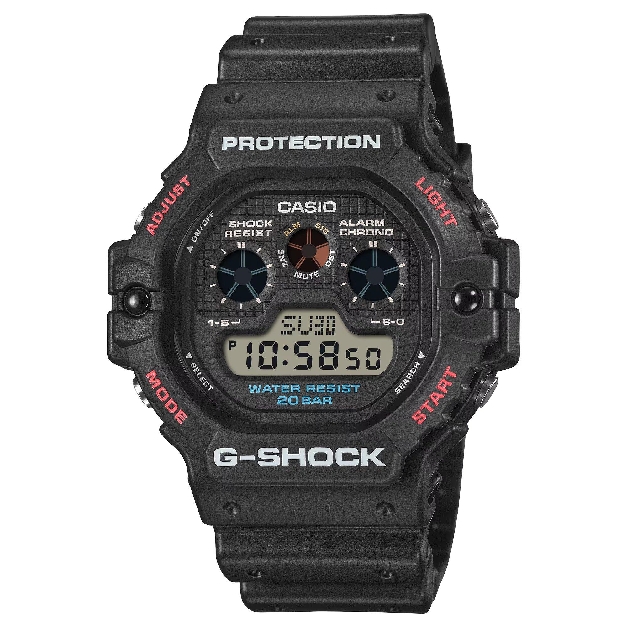 G Shock  Black Dw-5900U-1Er Digital Watch