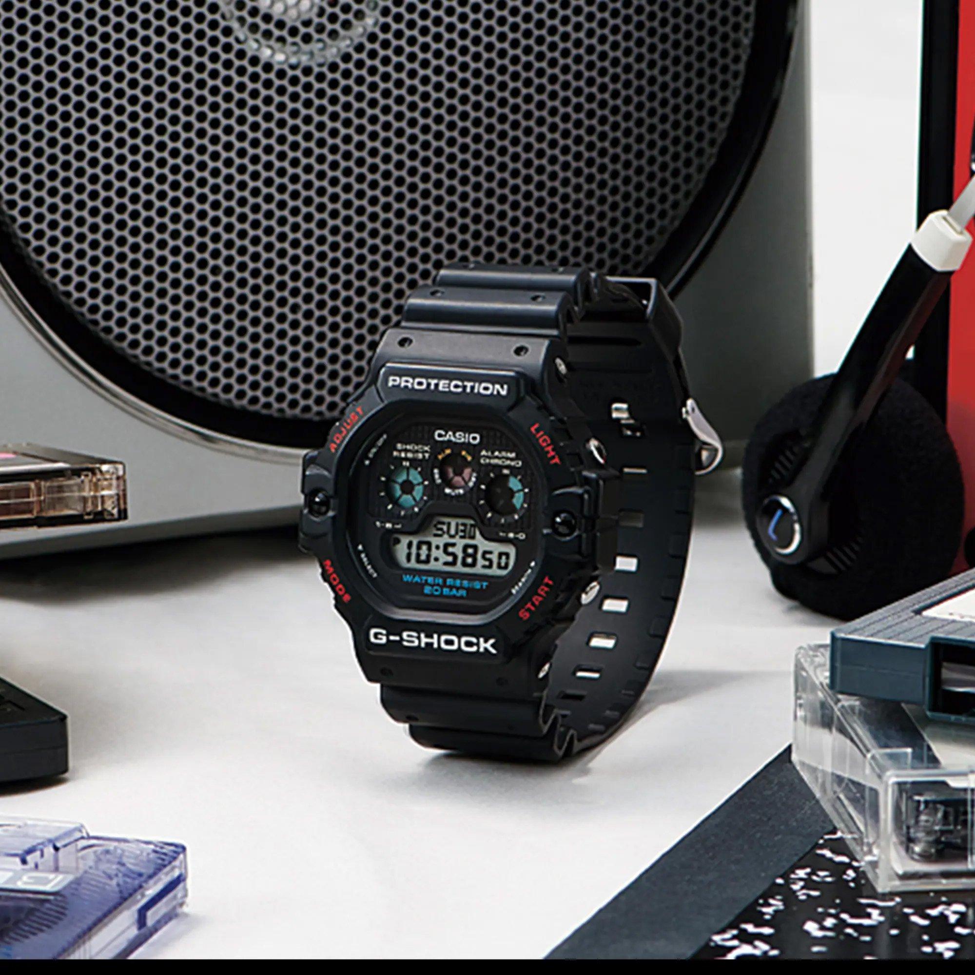 Black - G Shock - Casio DW-5900U-1ER 63 - 5