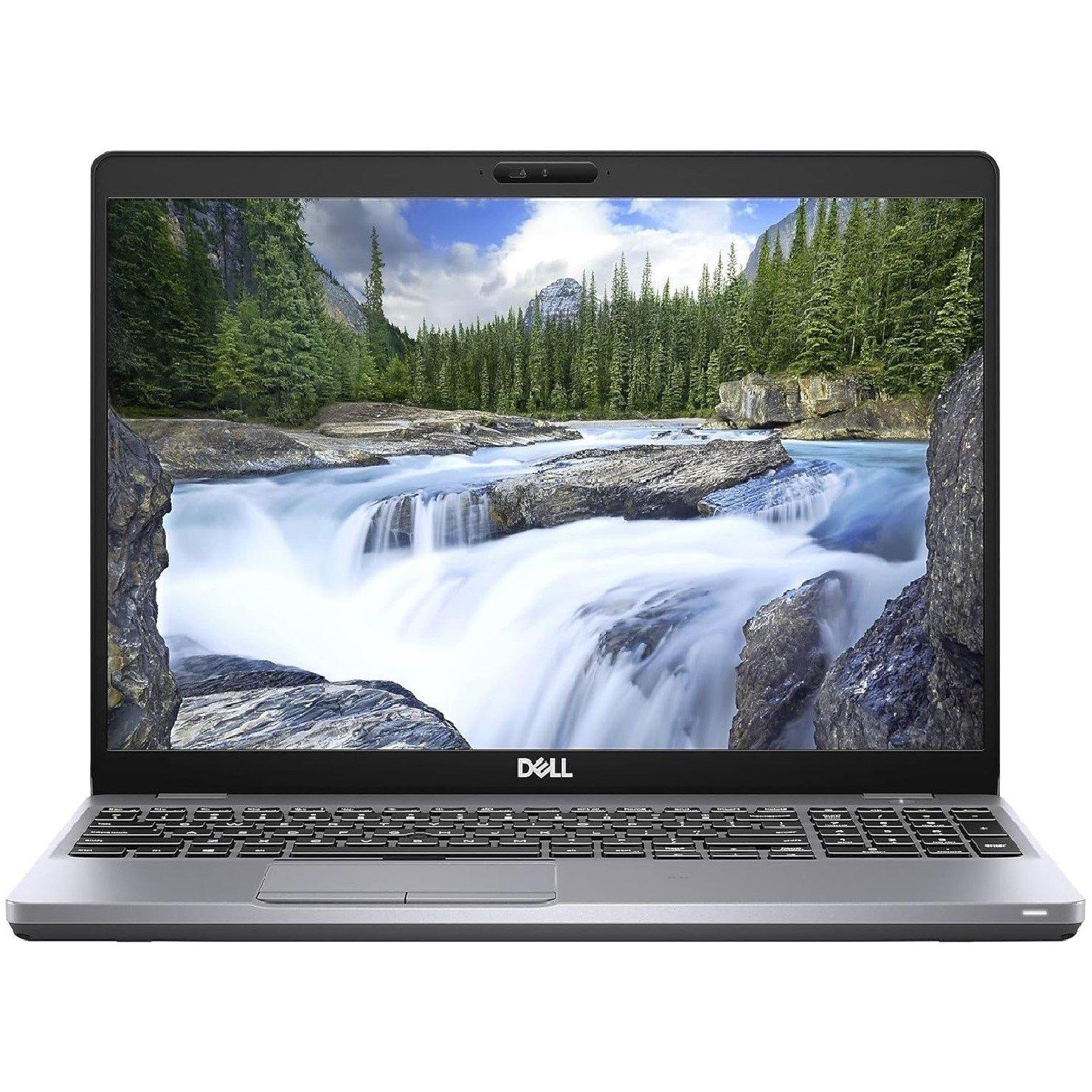Space grey - Dell - Refurbished Dell Latitude 5510 15Inch Laptop - Intel Core i5 10th Gen 16GB 256GB SSD Windows 11 Pro - 1