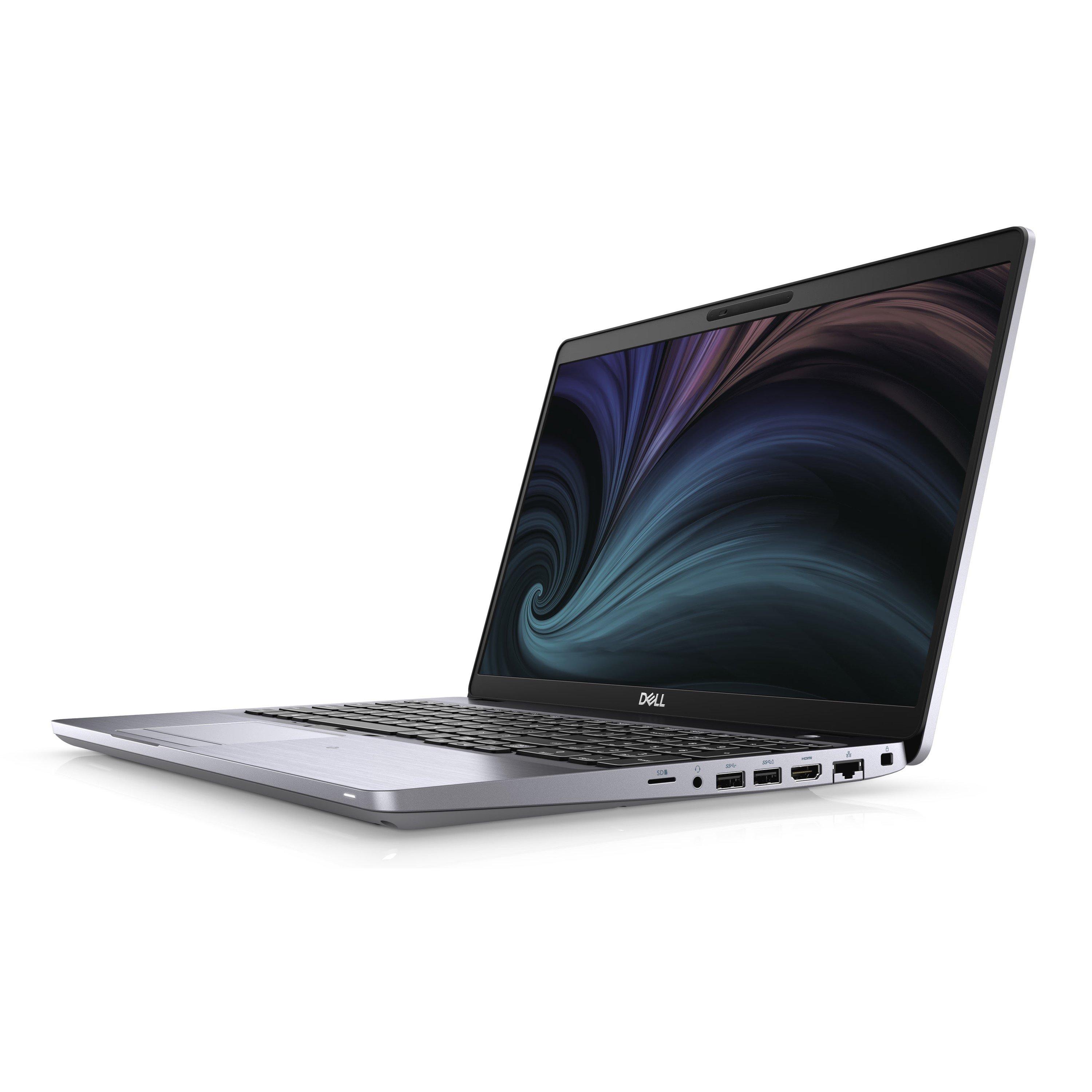 Space grey - Dell - Refurbished Dell Latitude 5510 15Inch Laptop - Intel Core i5 10th Gen 16GB 256GB SSD Windows 11 Pro - 2