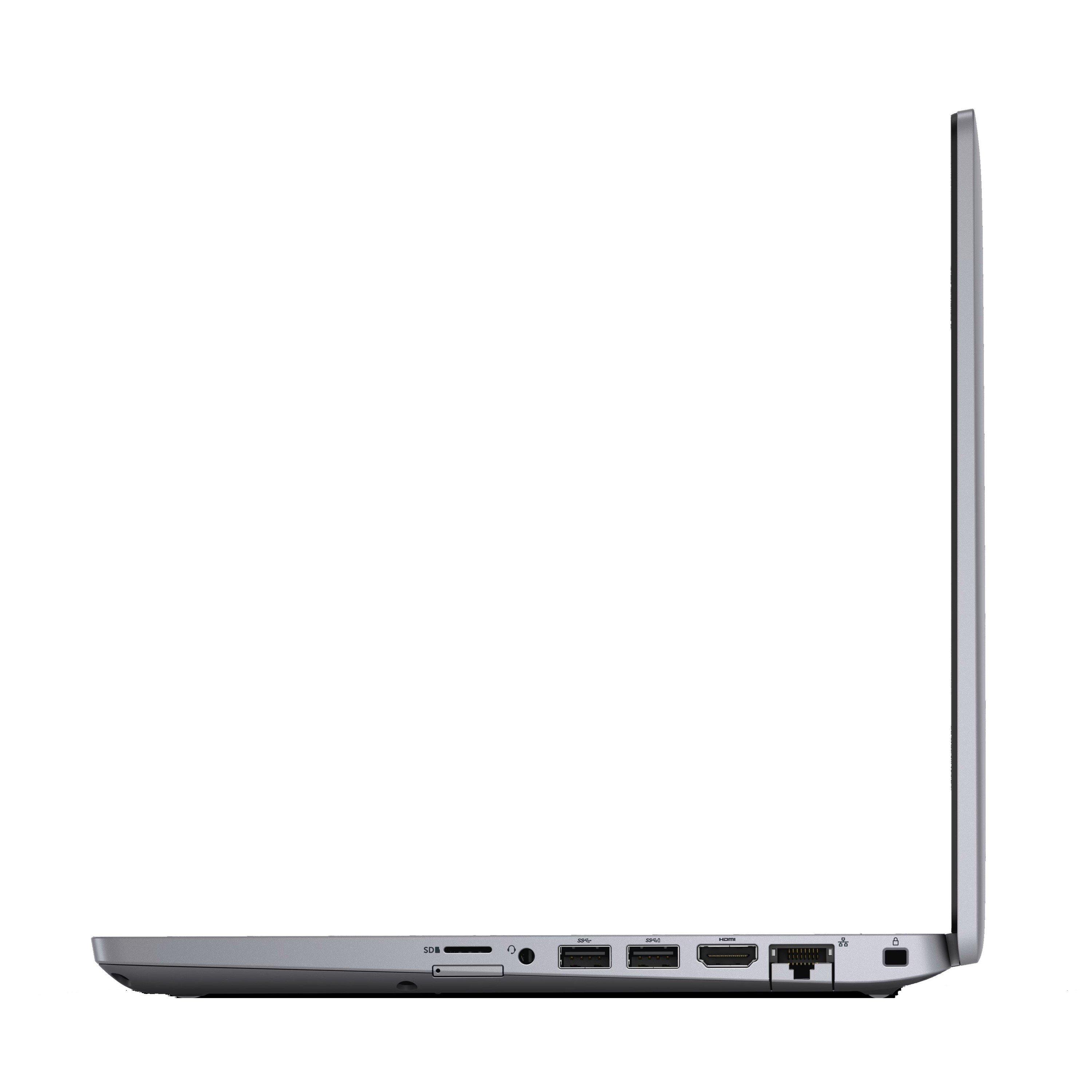 Space grey - Dell - Refurbished Dell Latitude 5410 14Inch Laptop - Intel Core i5 10th Gen 16GB 256GB SSD Windows 11 Pro - 3