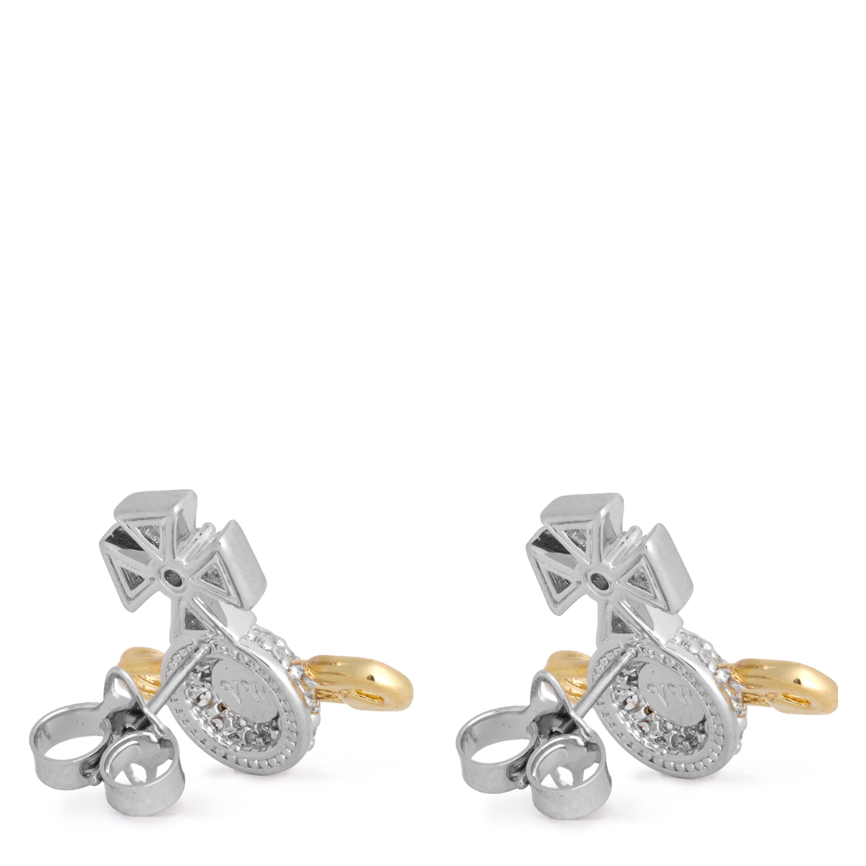 PLATINUM/GOLD - Vivienne Westwood - Viv HECTORINA EARRIN Ld64 - 2