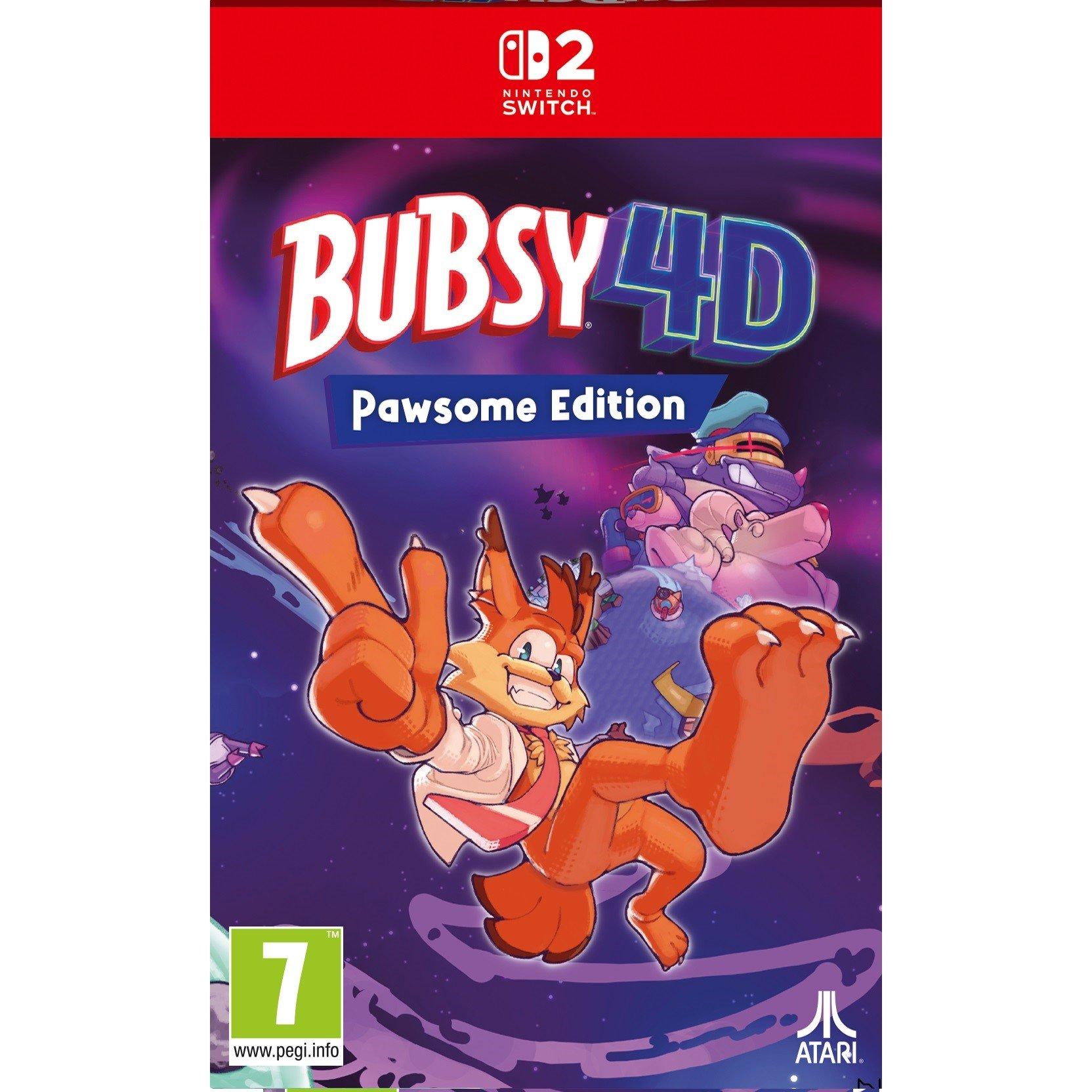NS2 - Atari - Bubsy 4D: Pawesome Edition - 1