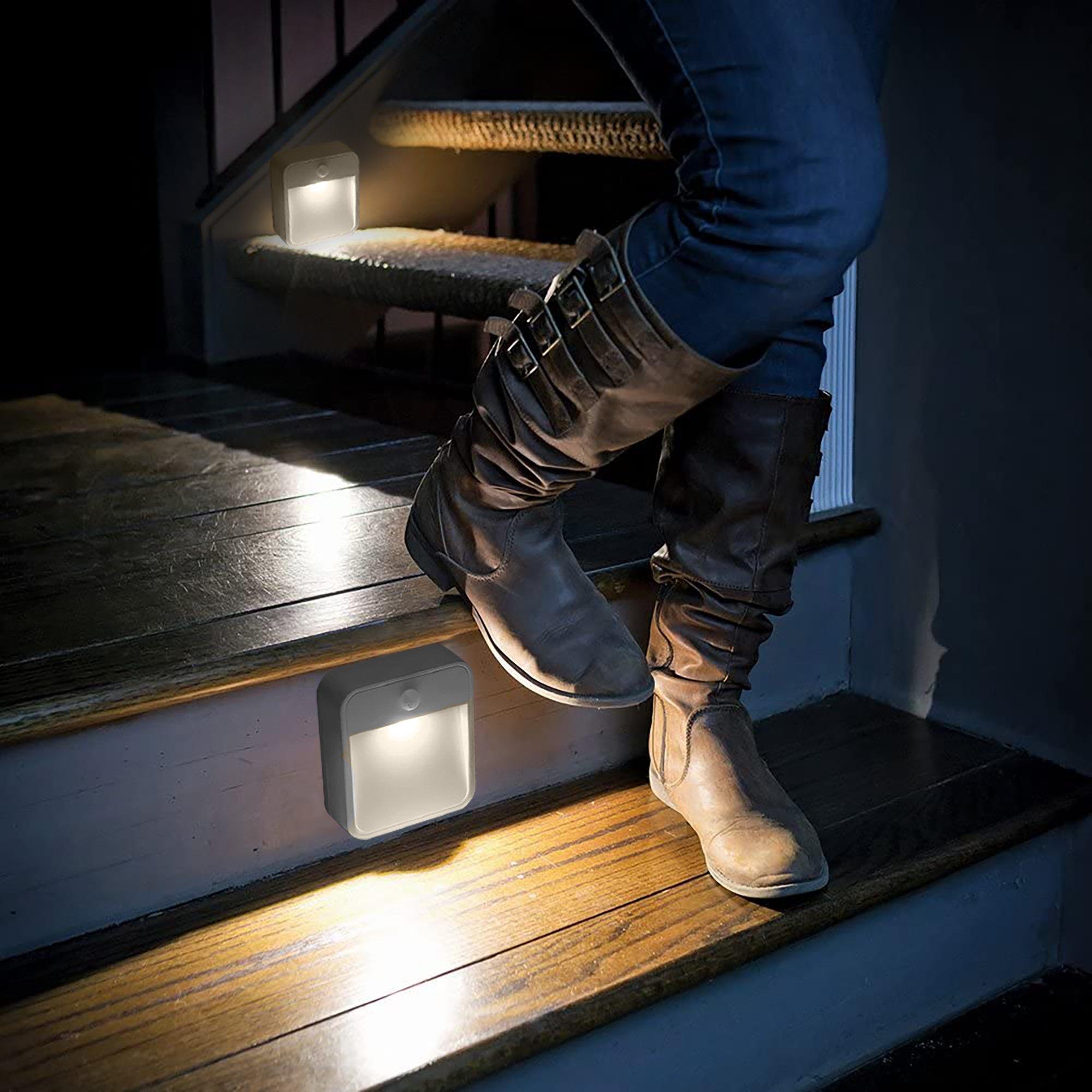 White - Dekton - Dekton Indoor Motion Sensor Light - 5