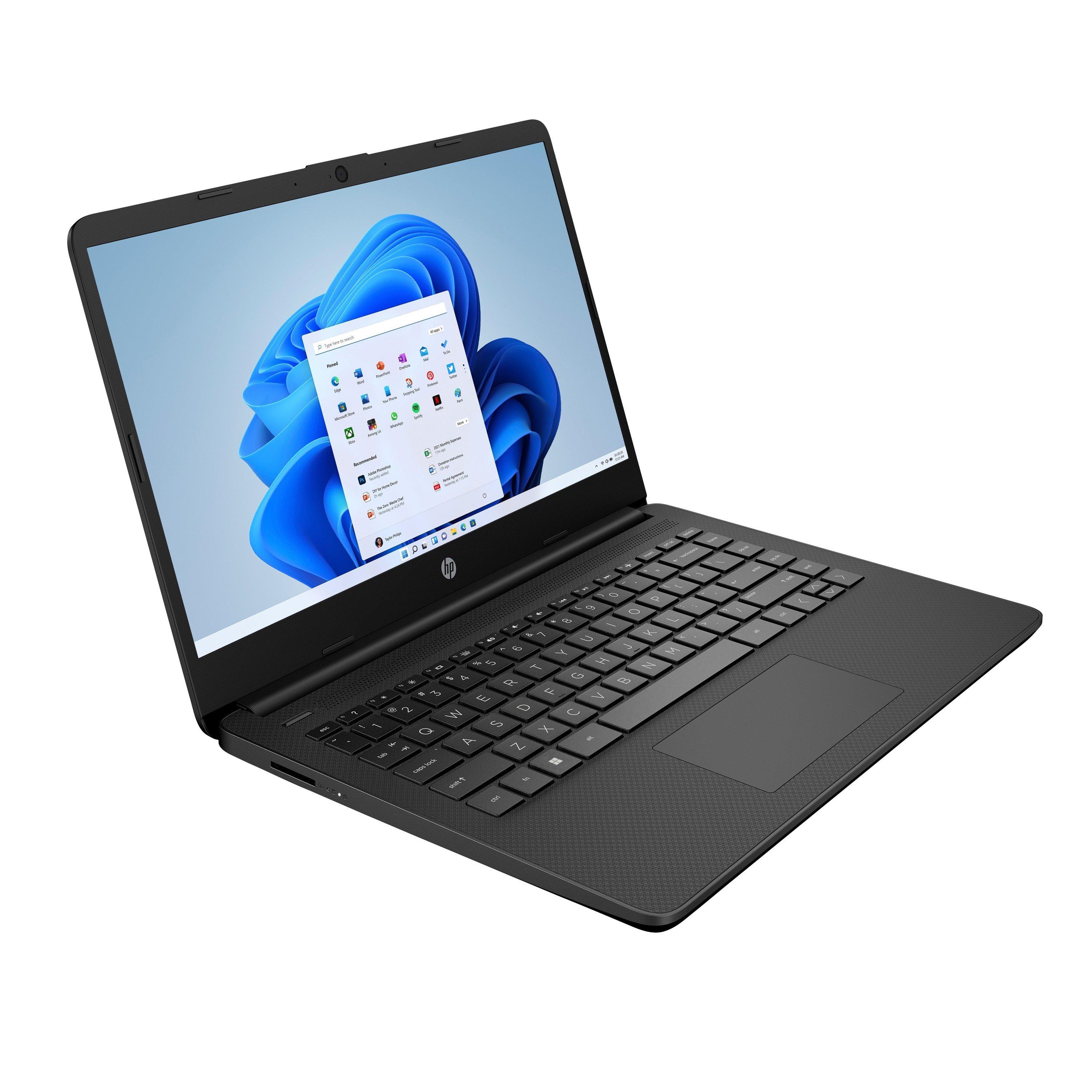 Nero - HP - HP 14S-DQ3001NA 14 Inch Laptop - Intel Celeron N4500 4GB 64GB eMMC - 2