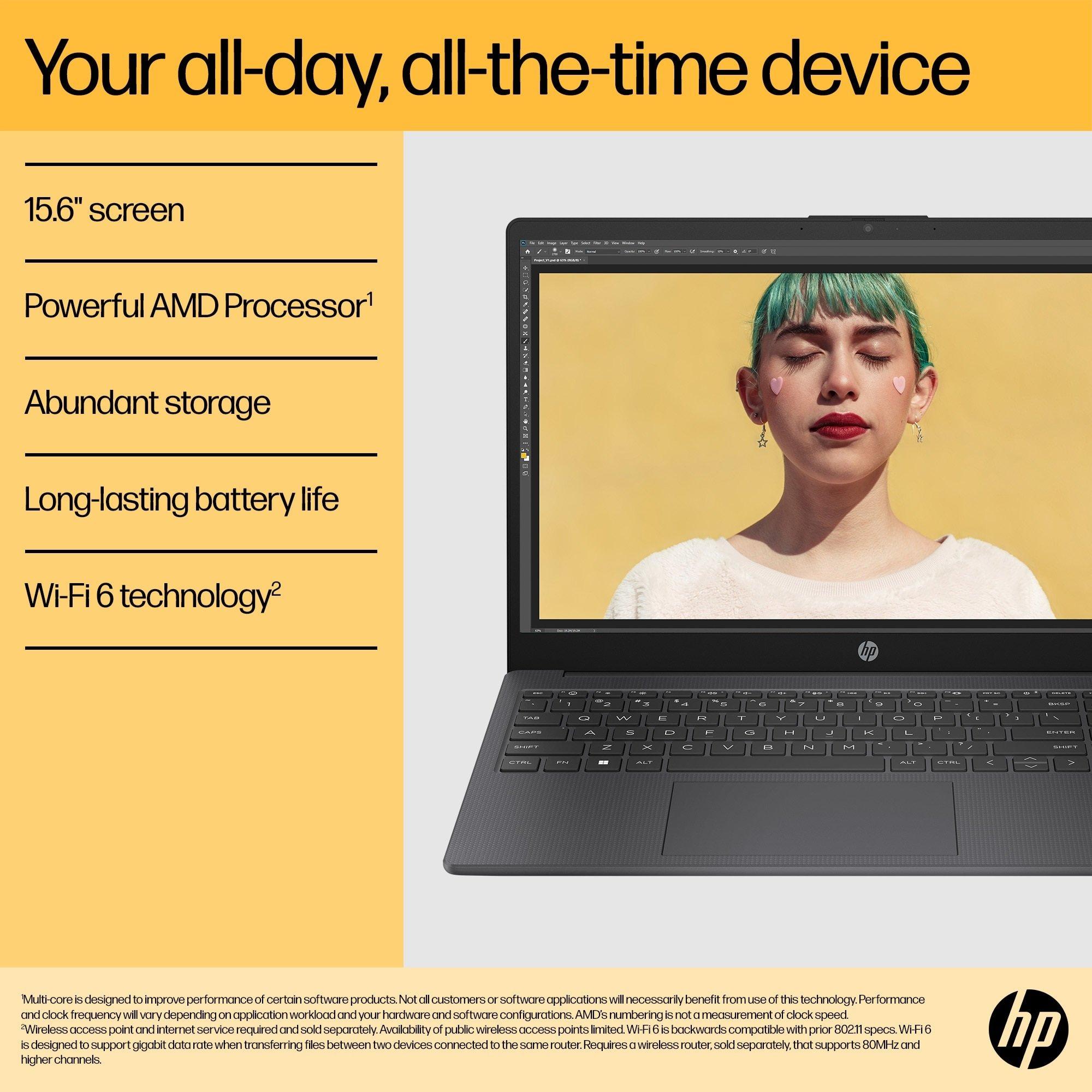 HP HP 15-FC0057NA 15 Inch Laptop - AMD Ryzen 5 7520U 8GB 512GB SSD ...