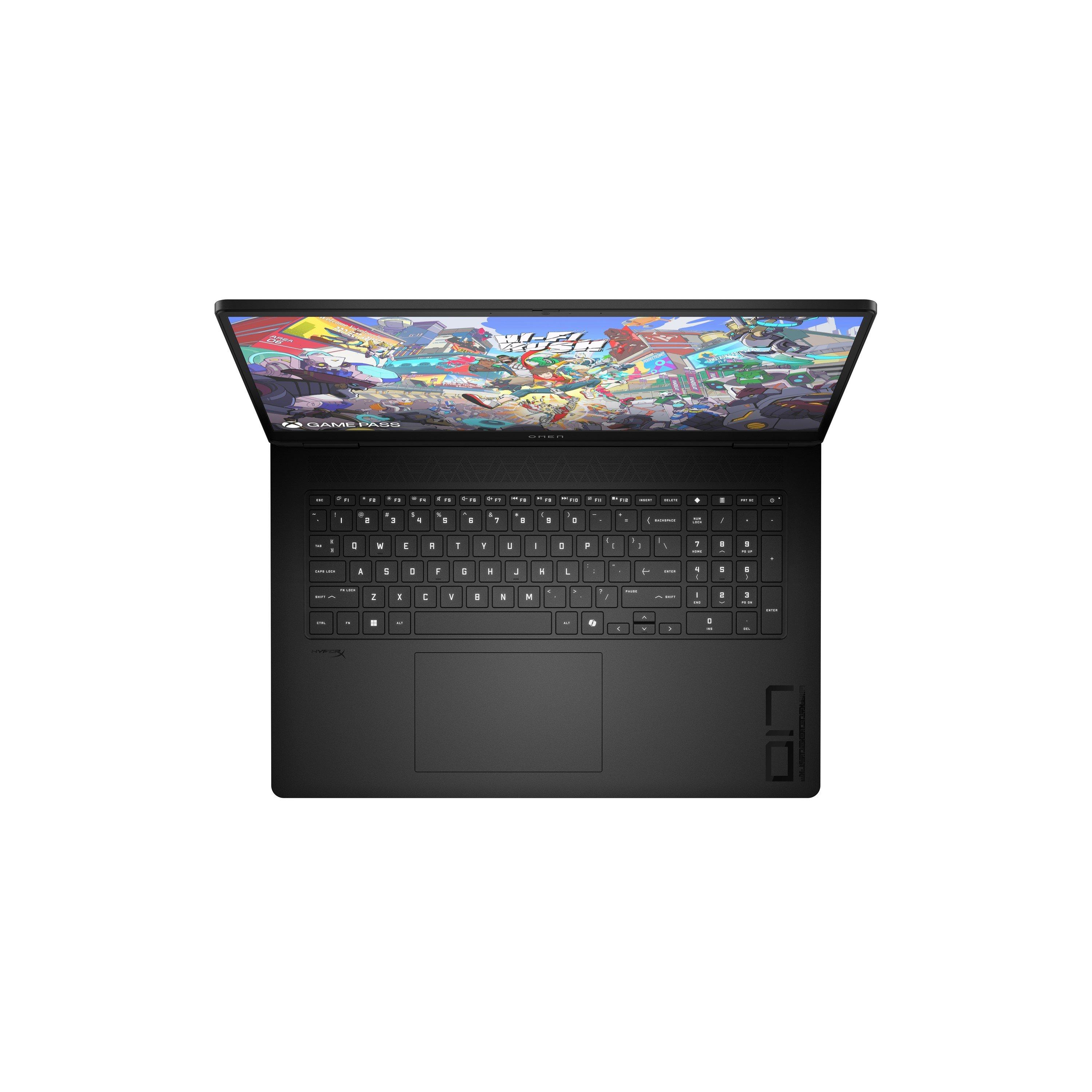 Nero - HP - HP OMEN 17-db1000na 17 Inch Gaming Laptop - AMD Ryzen AI 7 350 16GB 1TB SSD - 3