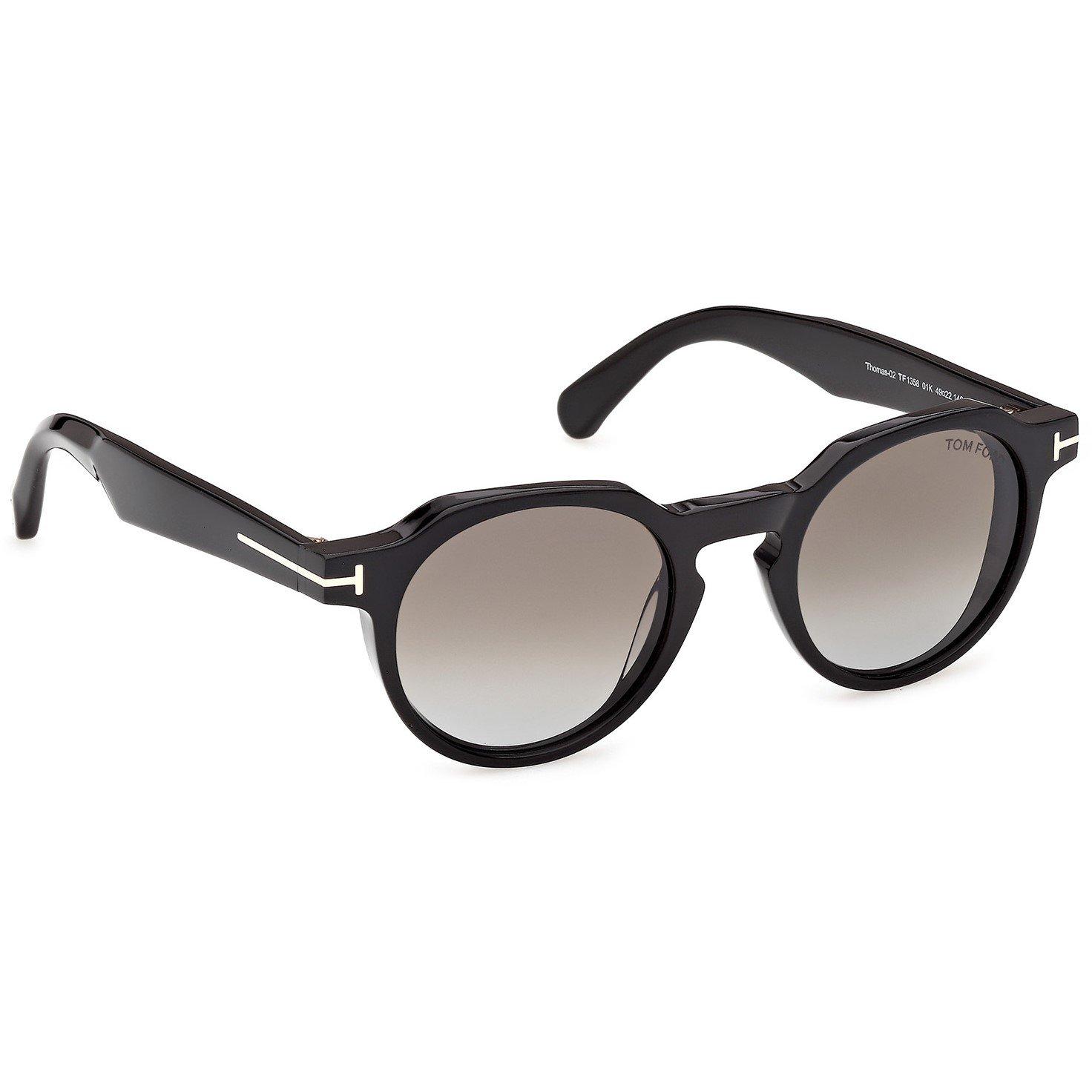 Black - Tom Ford - TFS Thomas Round Sn64 - 2