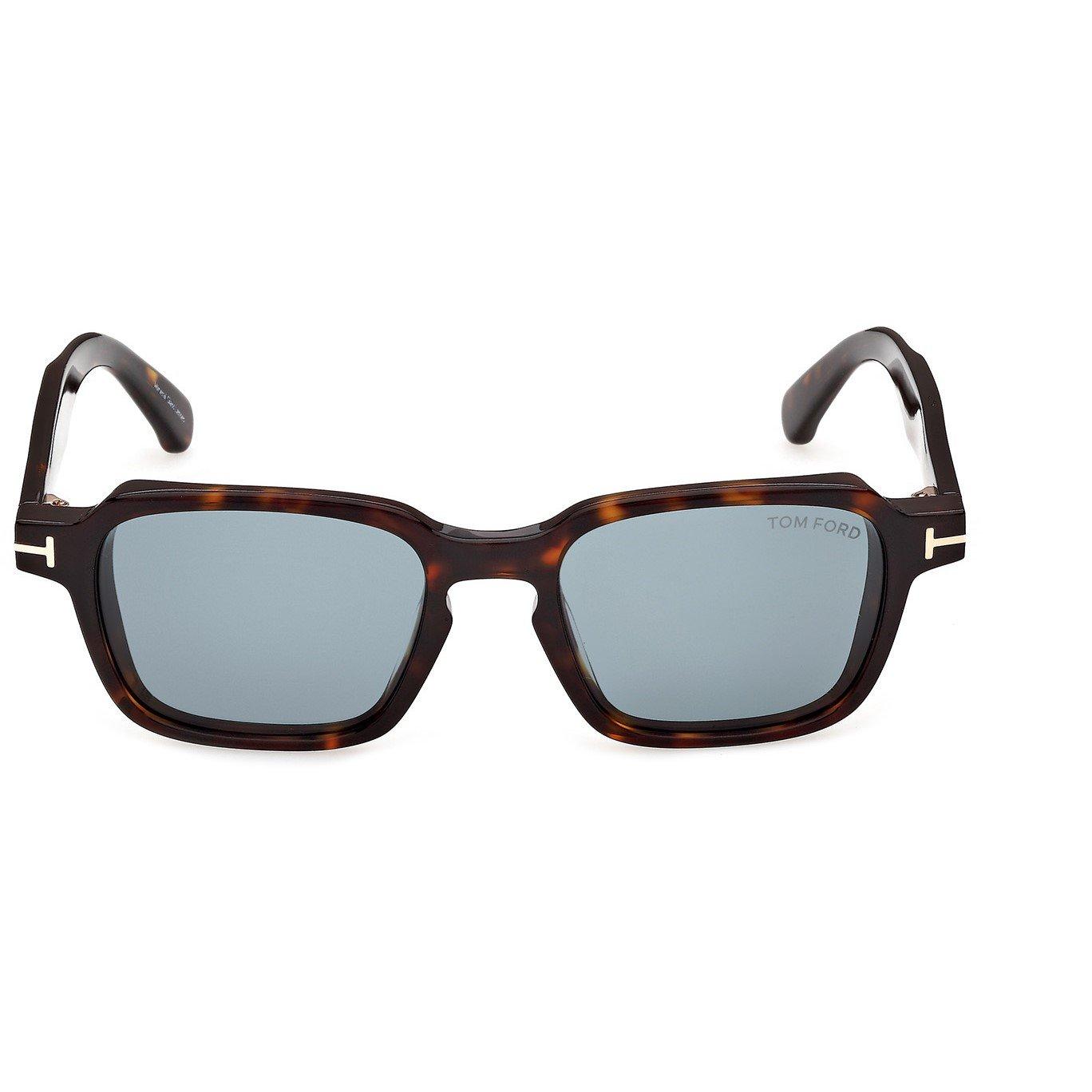 Havana/Blue - Tom Ford - TFS Ezra Square Sn64 - 3