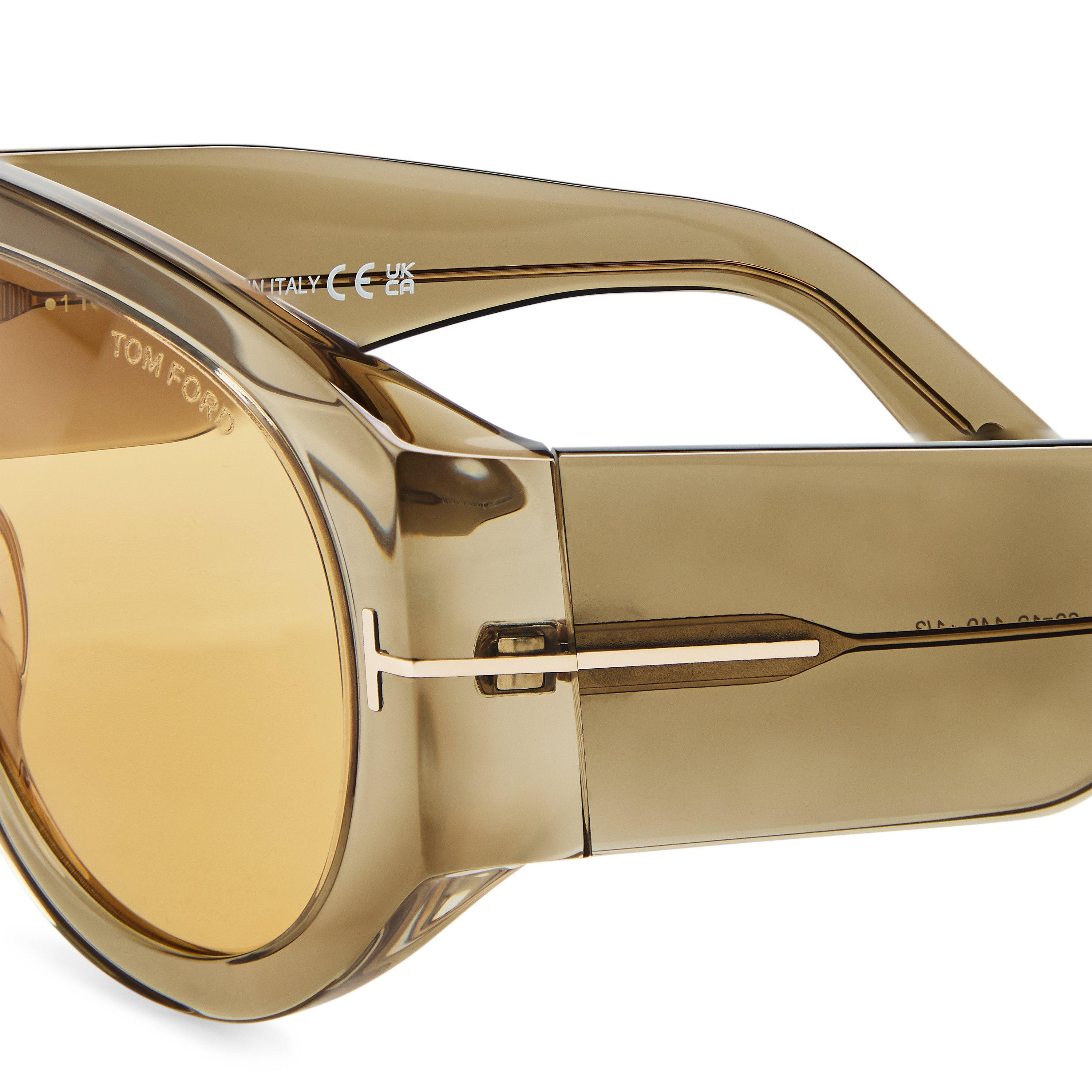 Green/Brown - Tom Ford - TFS Bronson Pilot Sn64 - 3