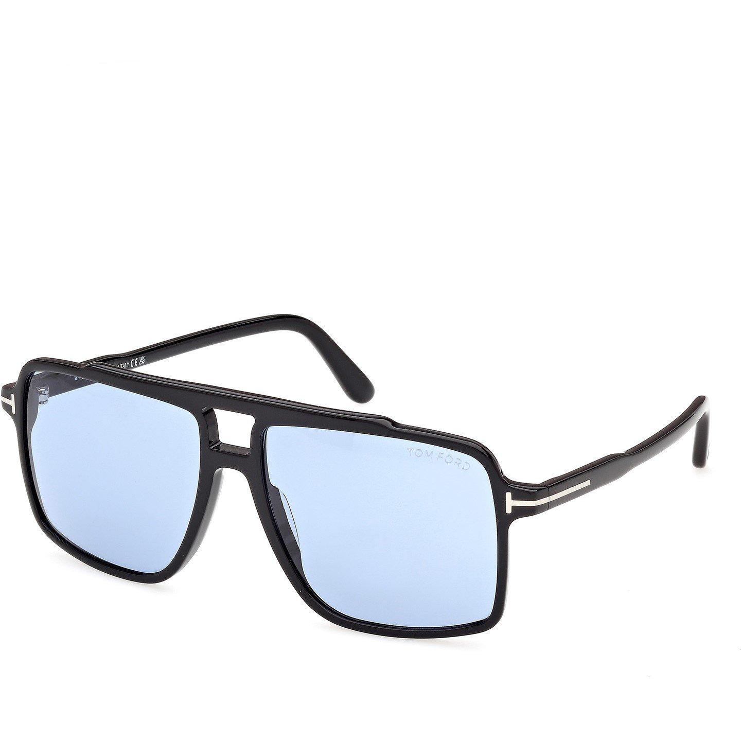 Black/Blue - Tom Ford - TFS Kemp Navigator Sn64 - 1