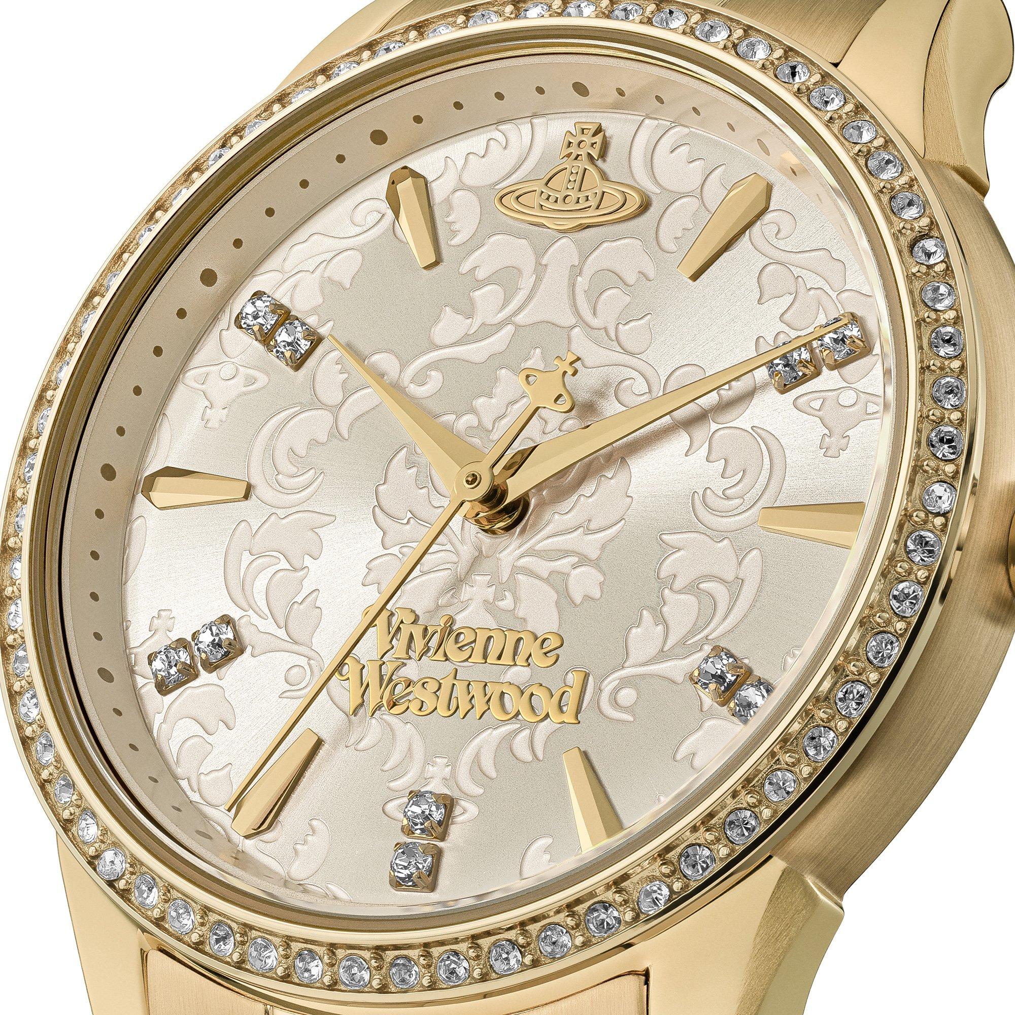 Gold - Vivienne Westwood - Women's The Little Wallace Quartz Analogue Watch - 2