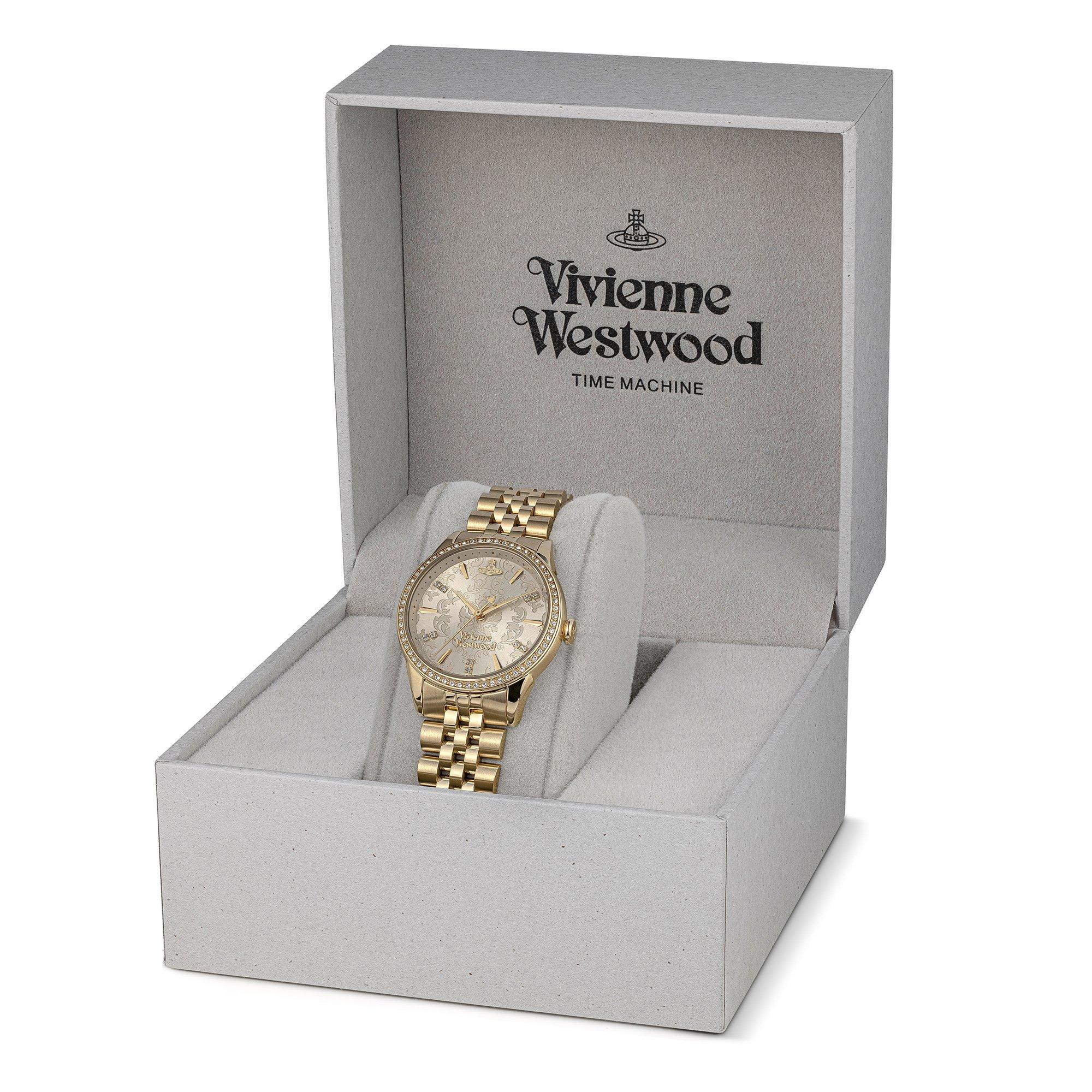 Gold - Vivienne Westwood - Women's The Little Wallace Quartz Analogue Watch - 7