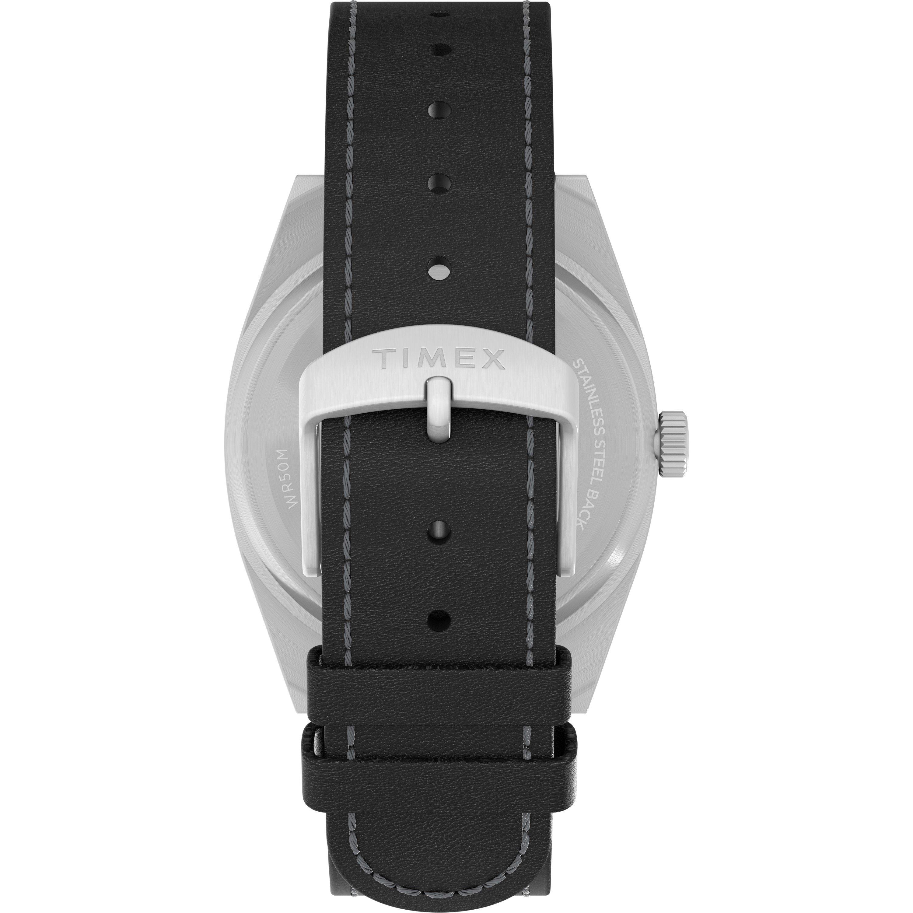 Silver/Black - Timex - Men's Capstone Quartz Analogue Watch - 5