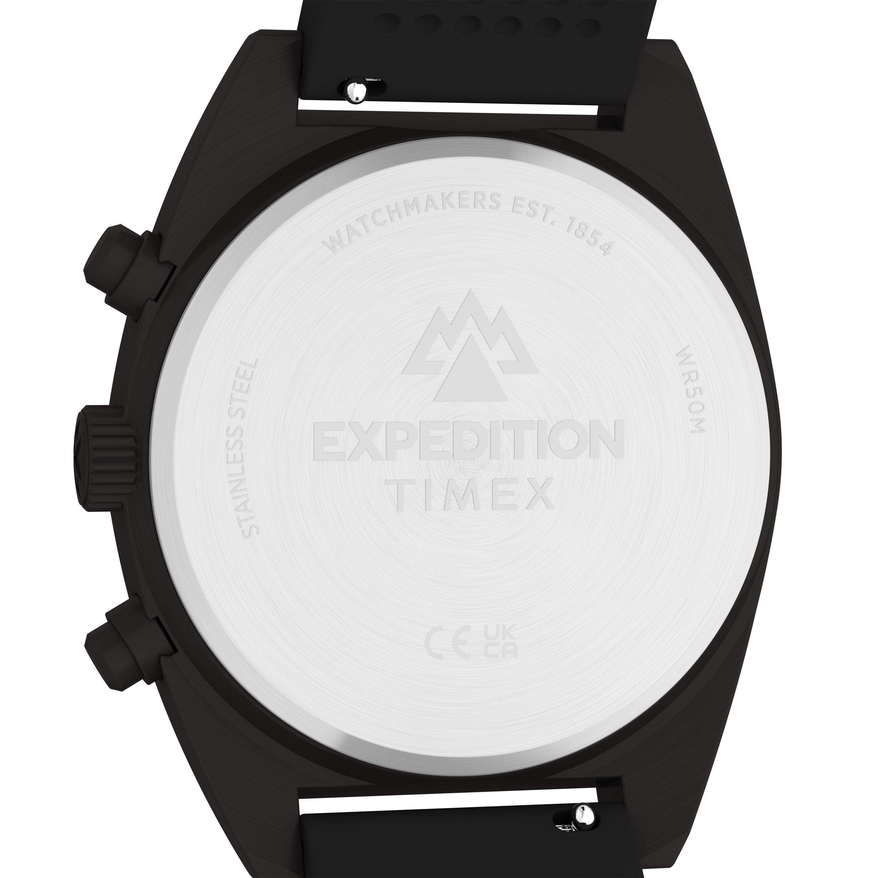 Black/Gunmetal - Timex - Men's Capstone Quartz Analogue Watch - 6