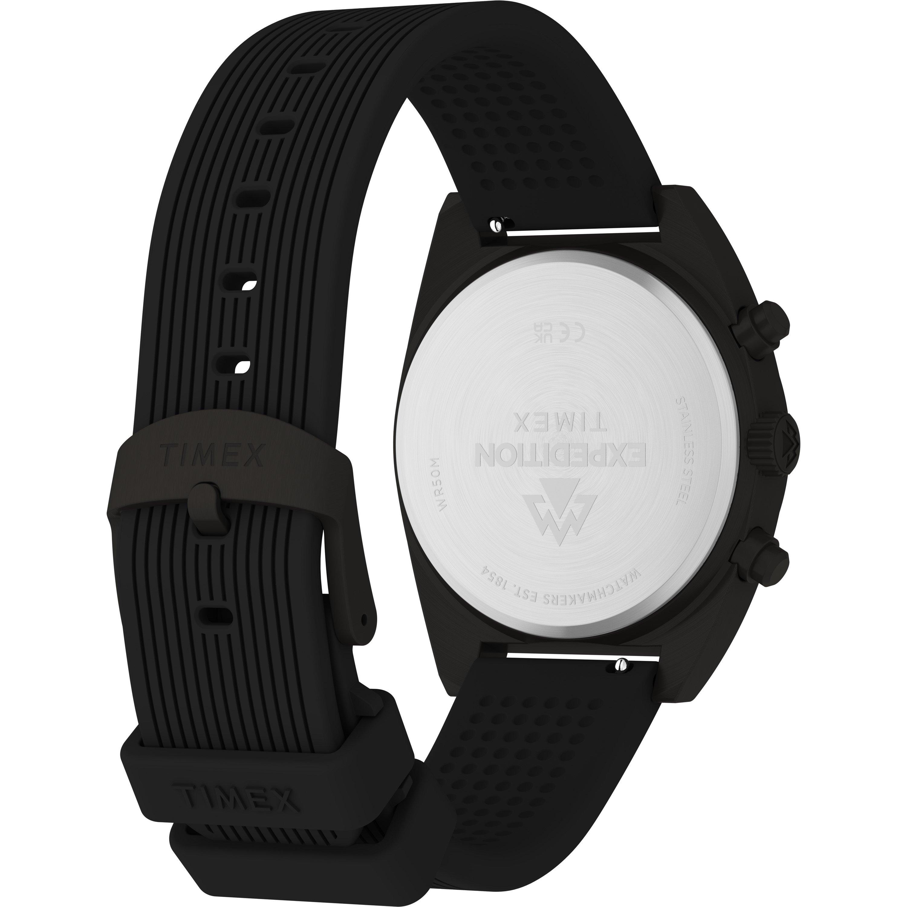 Black/Gunmetal - Timex - Men's Capstone Quartz Analogue Watch - 7