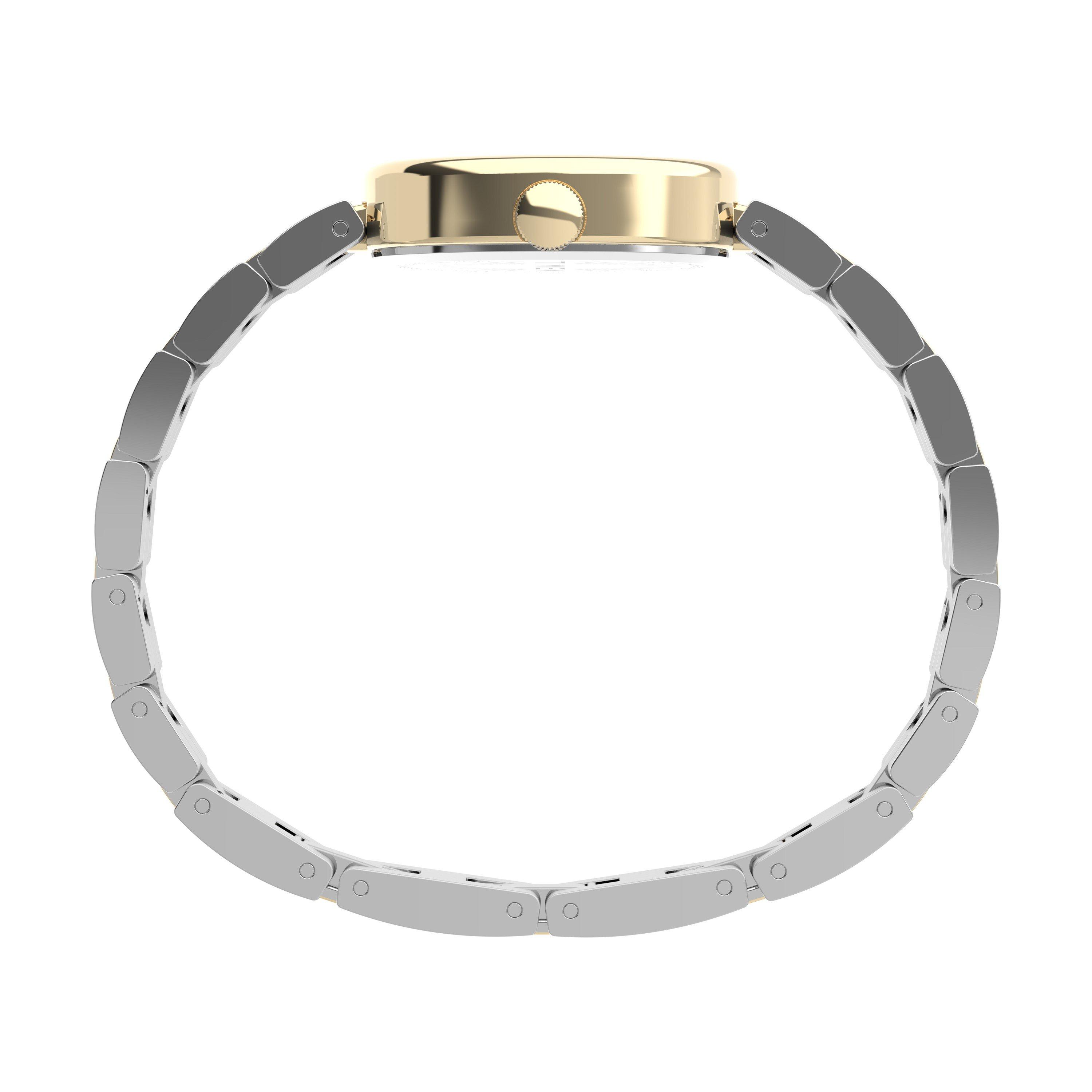 White/Gold-Tone - Timex - Cavatina Quartz Analogue Watch - 4